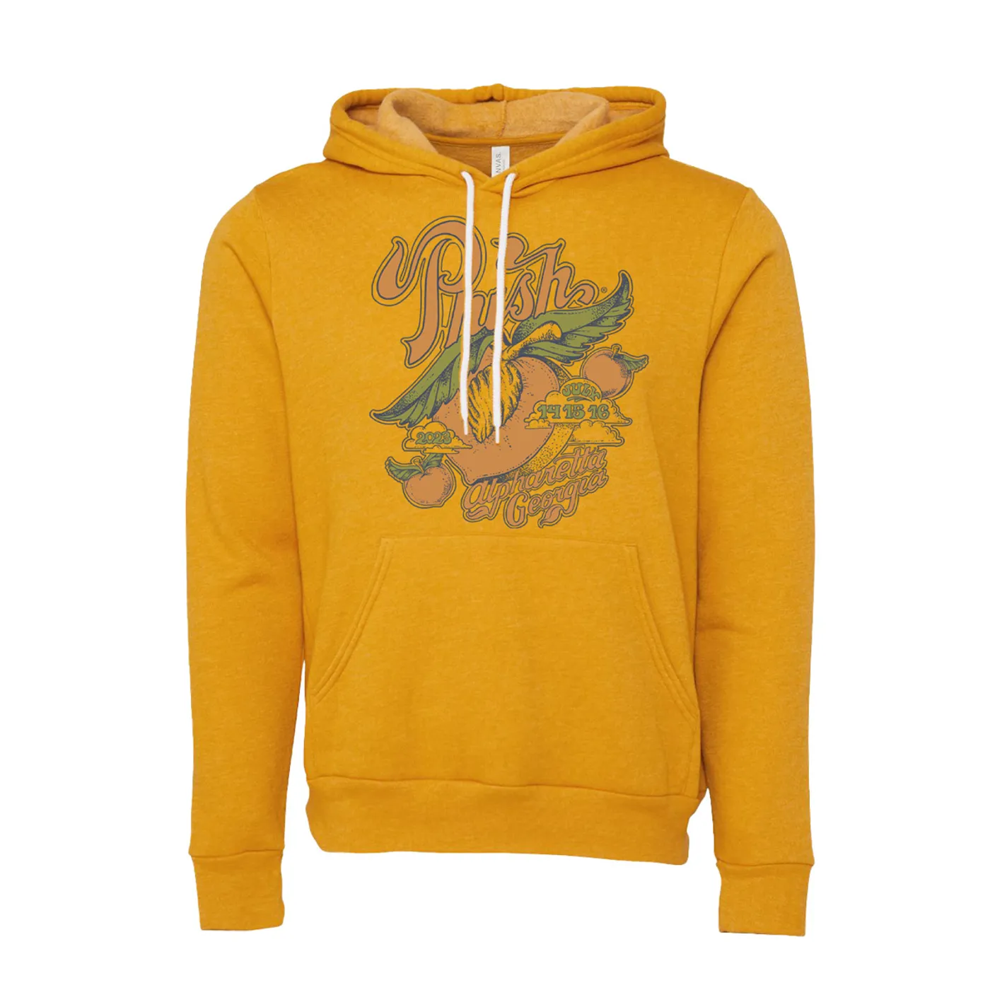 Phish Alpharetta 2023 Event Hoodie on Heather Marmalade