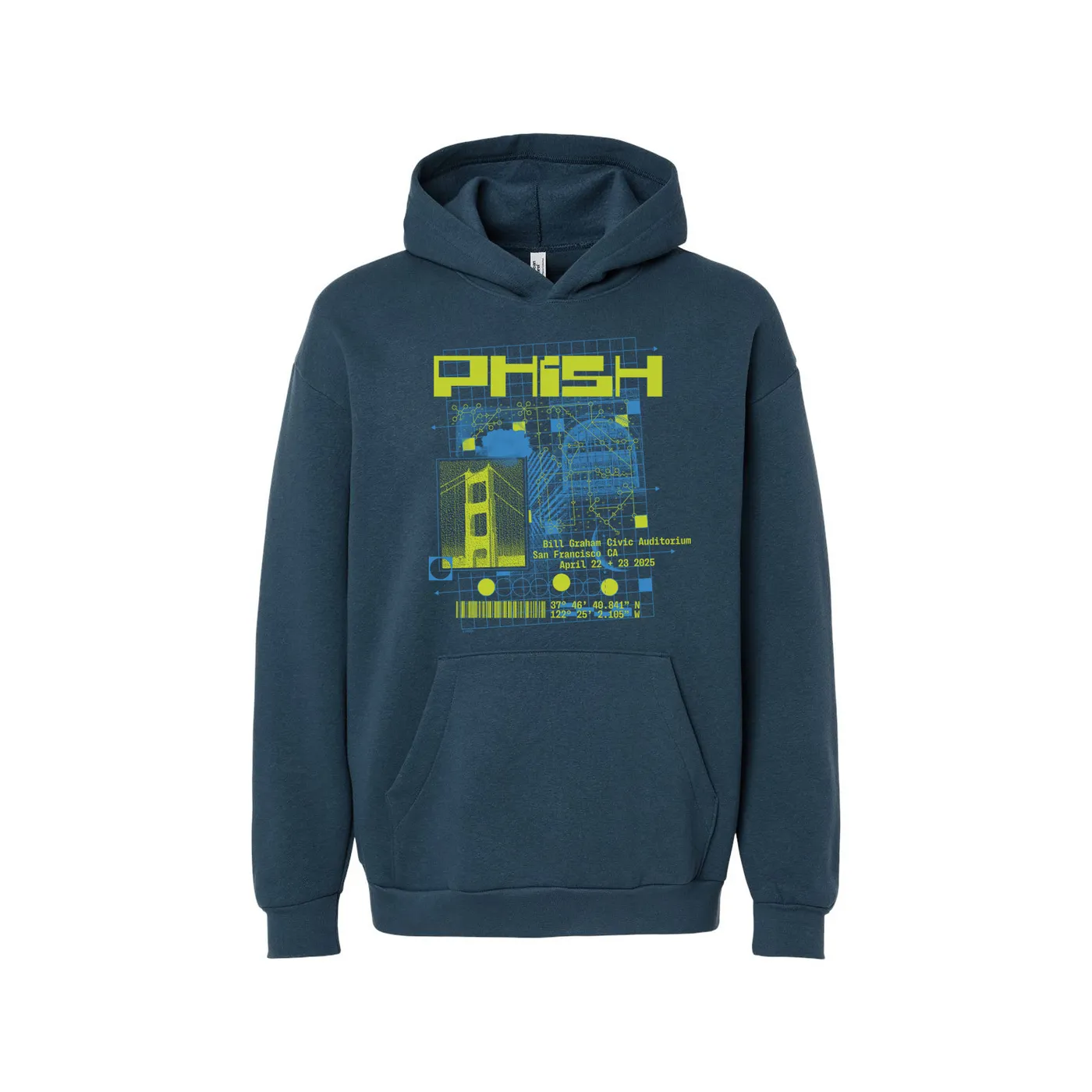 Phish San Francisco Spring Tour Hoodie