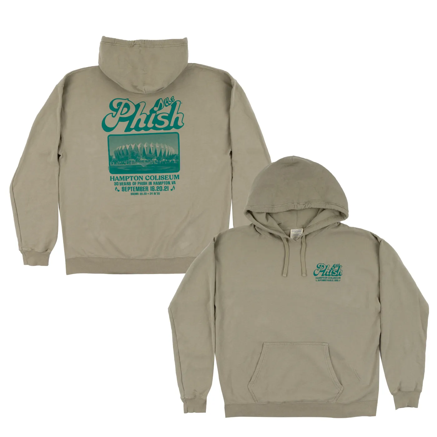 Phish September 2025 Hampton Coliseum Event Hoodie
