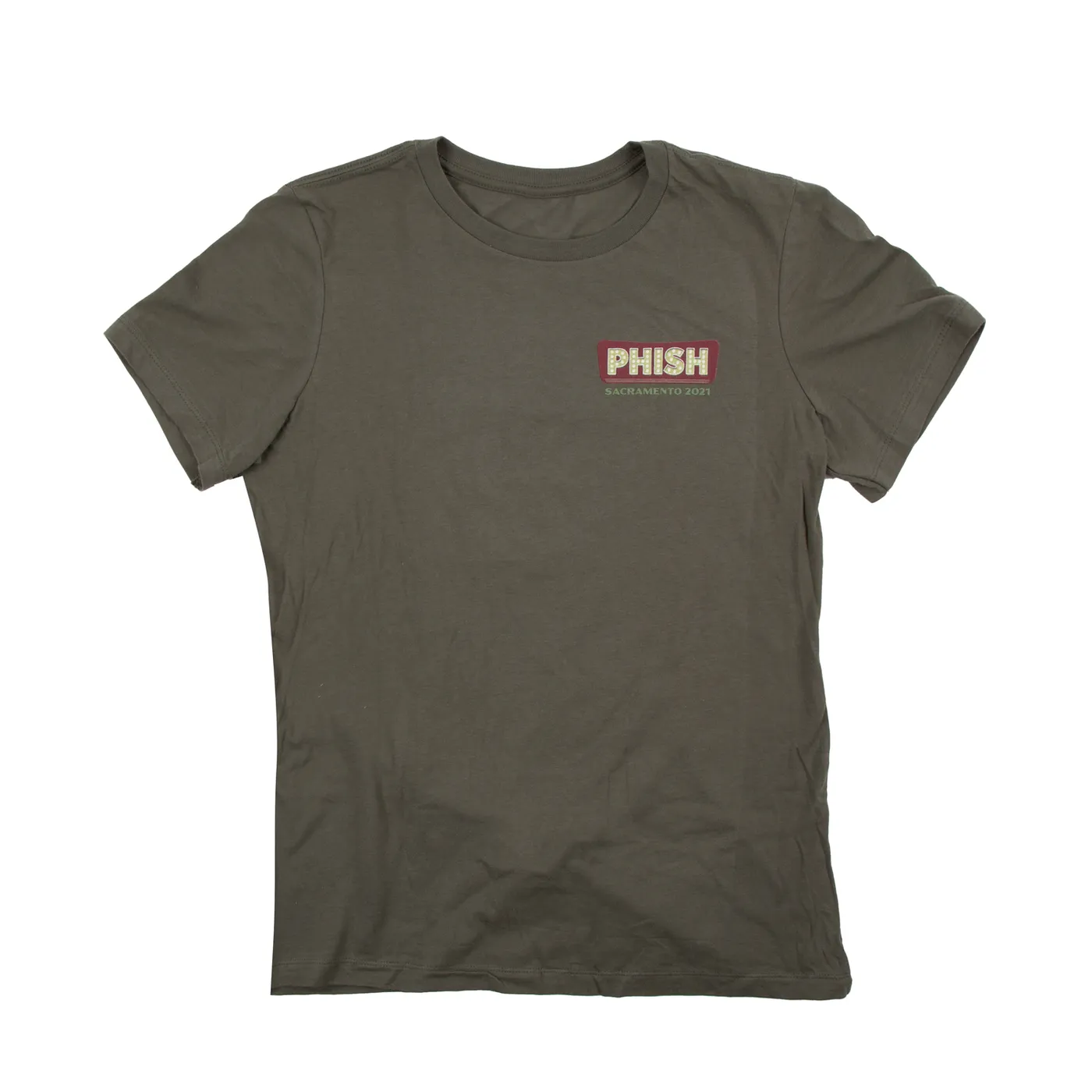 Phish Sacramento 2021 Women's Event T-shirt