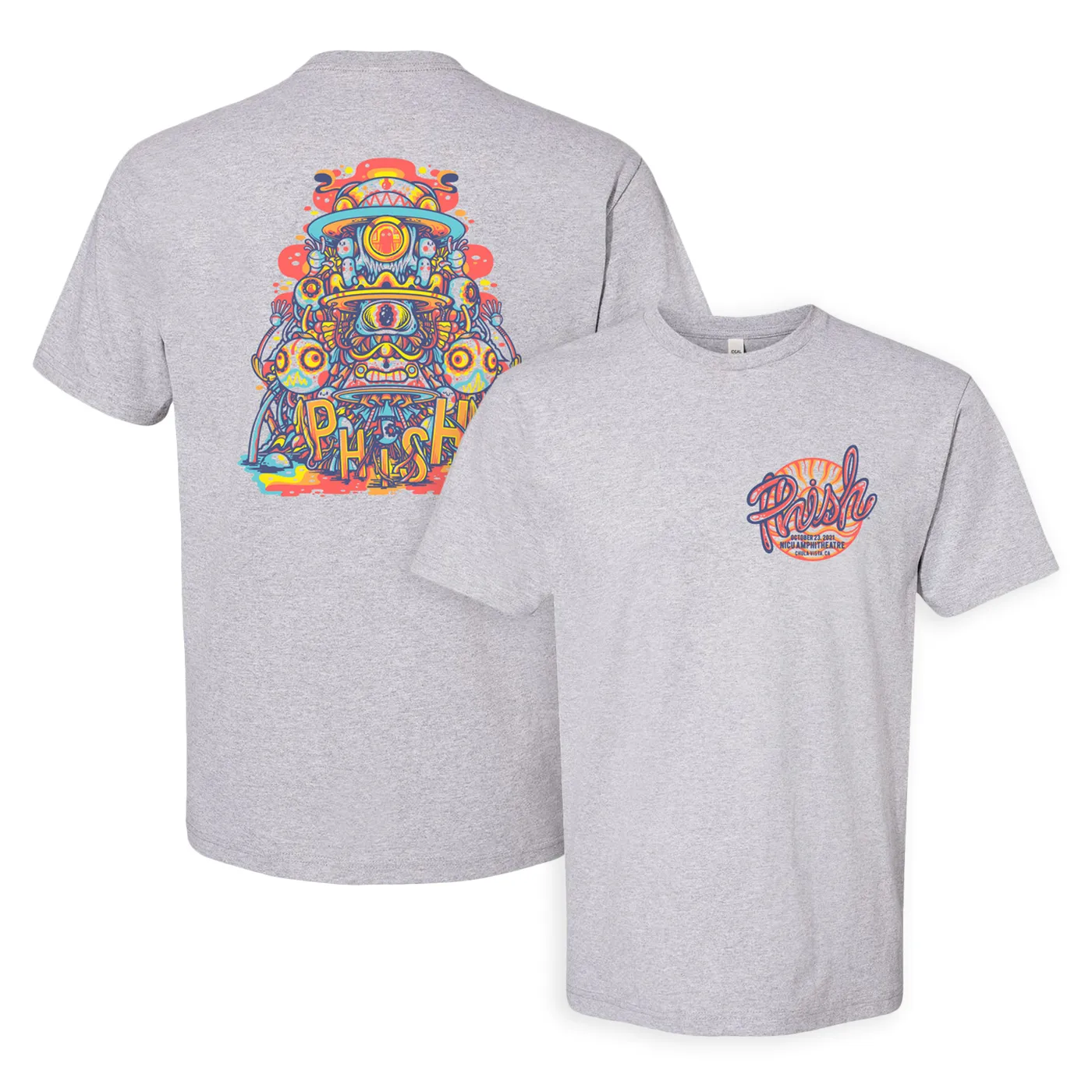 Phish Chula Vista 2021 Event T-shirt