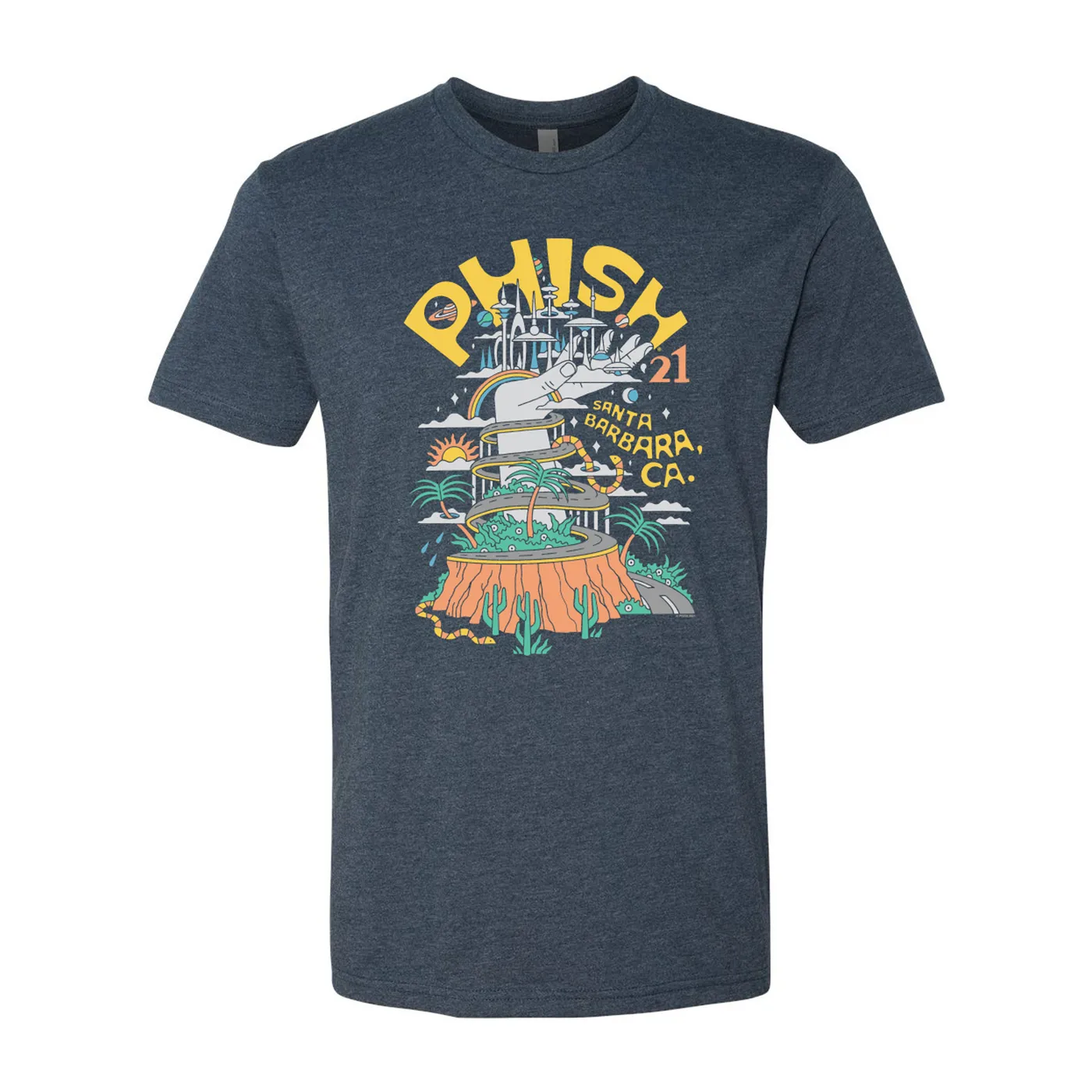 Phish Santa Barbara 2021 Event T-shirt