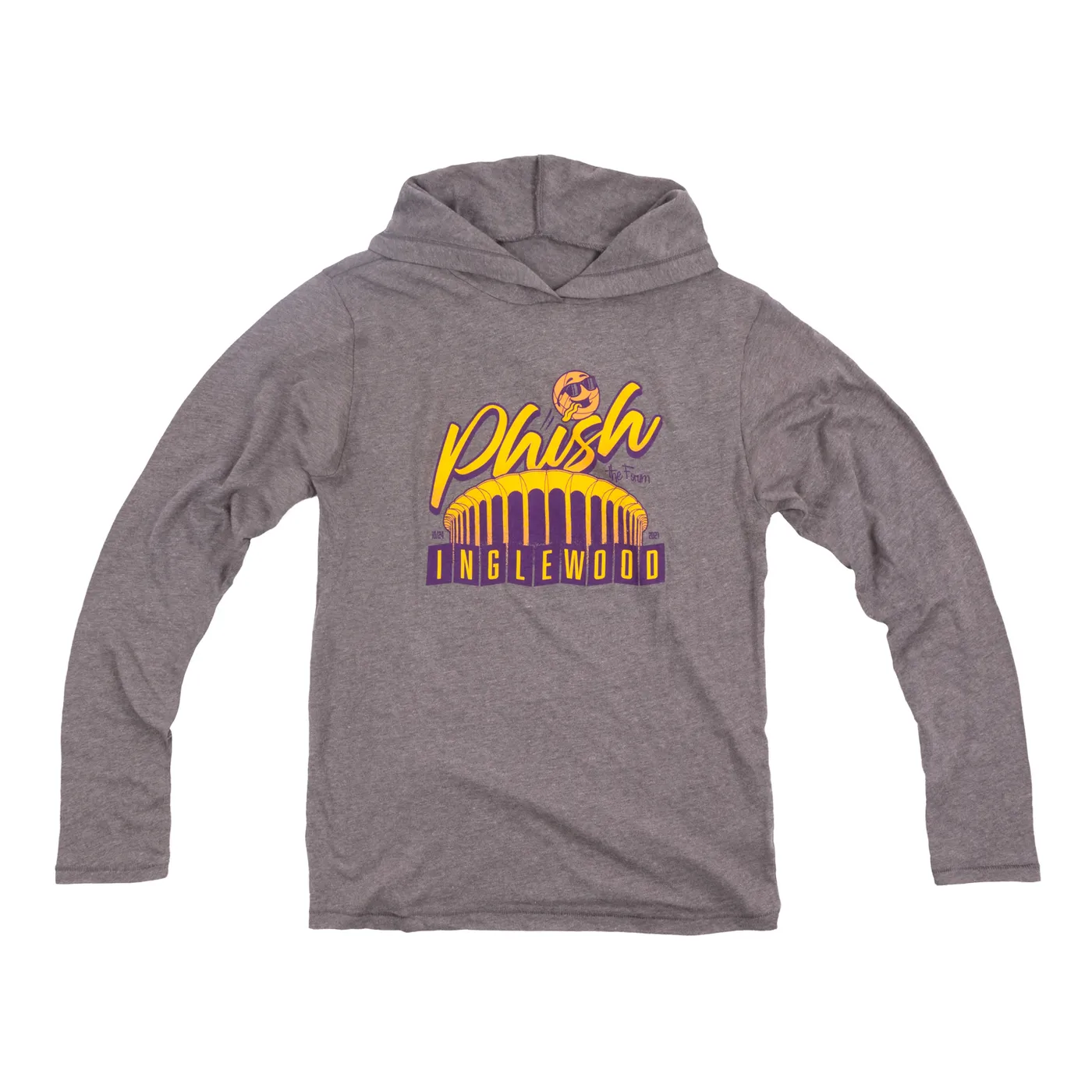 Phish Inglewood 2021 Event Long Sleeve Hooded Tee