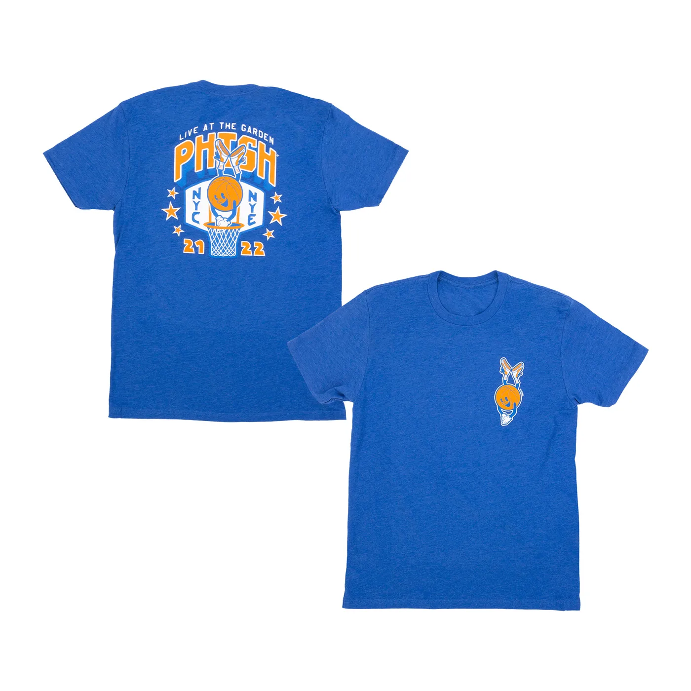 Phish Slam Dunk Tee on Royal Blue