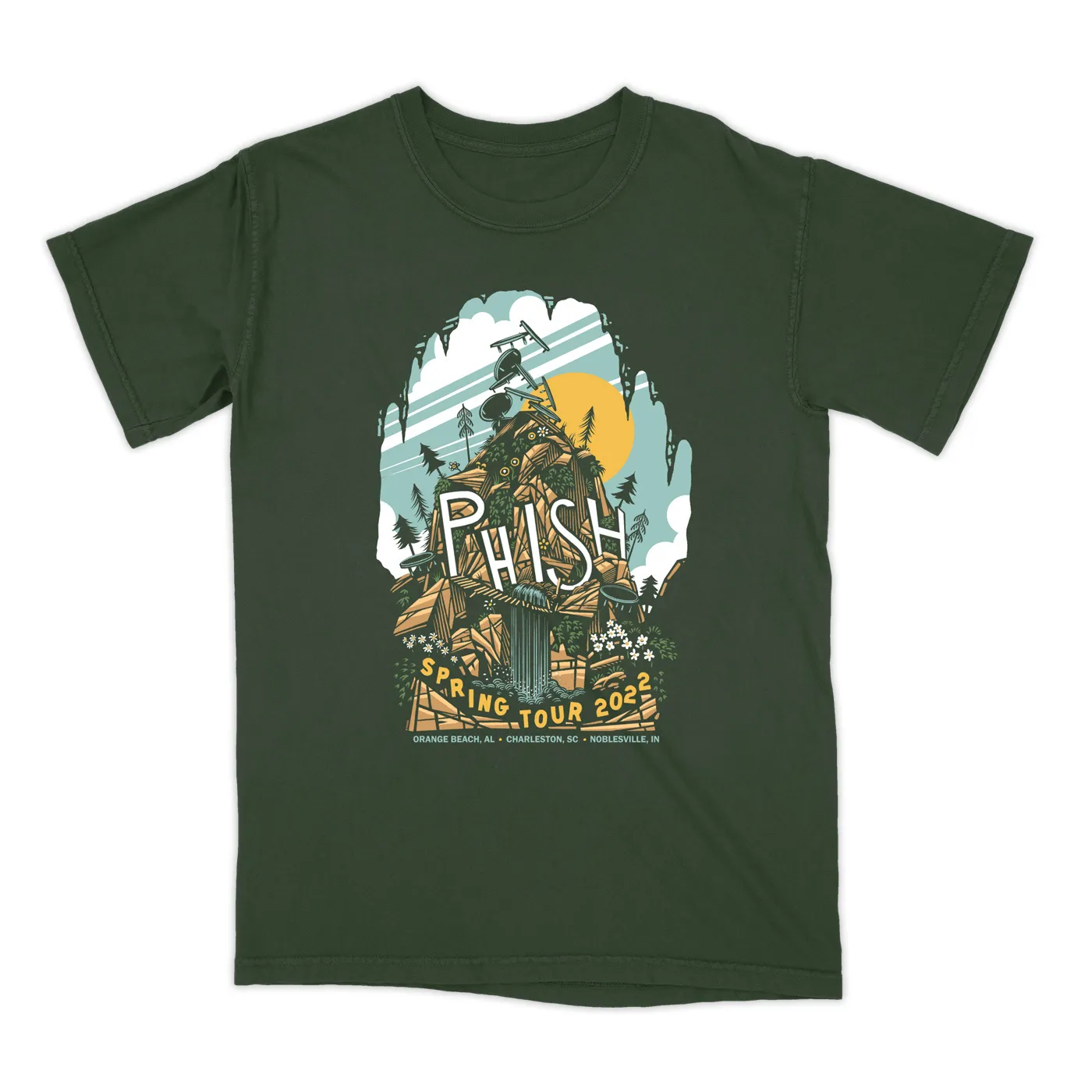 Phish Trampoline Spring Tour 2022 Tee