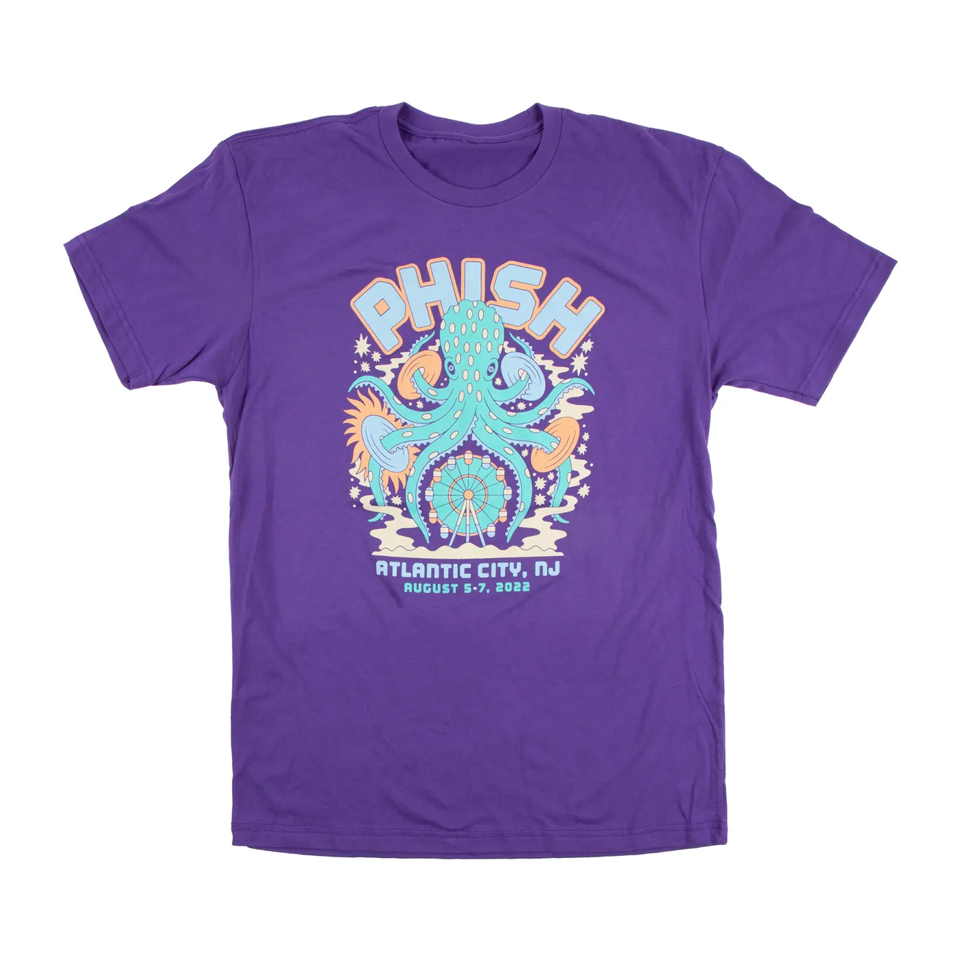Phish Atlantic City Octopus Event Tee