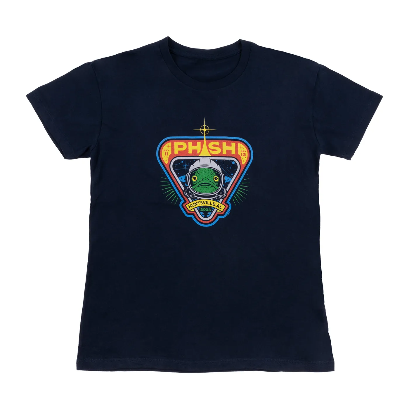 Phish Women's Huntsville 2023 Event Tee on Midnight Navy