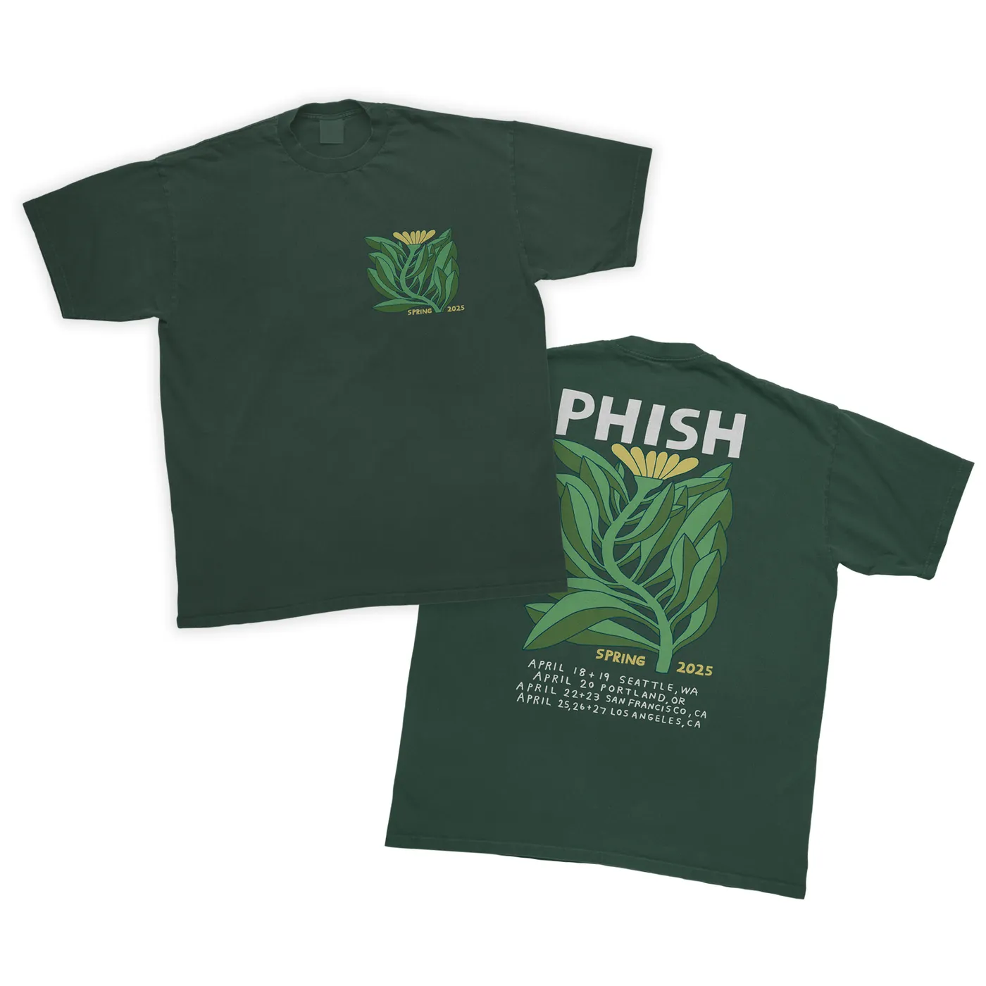 Phish Spring Bloom Tour Tee
