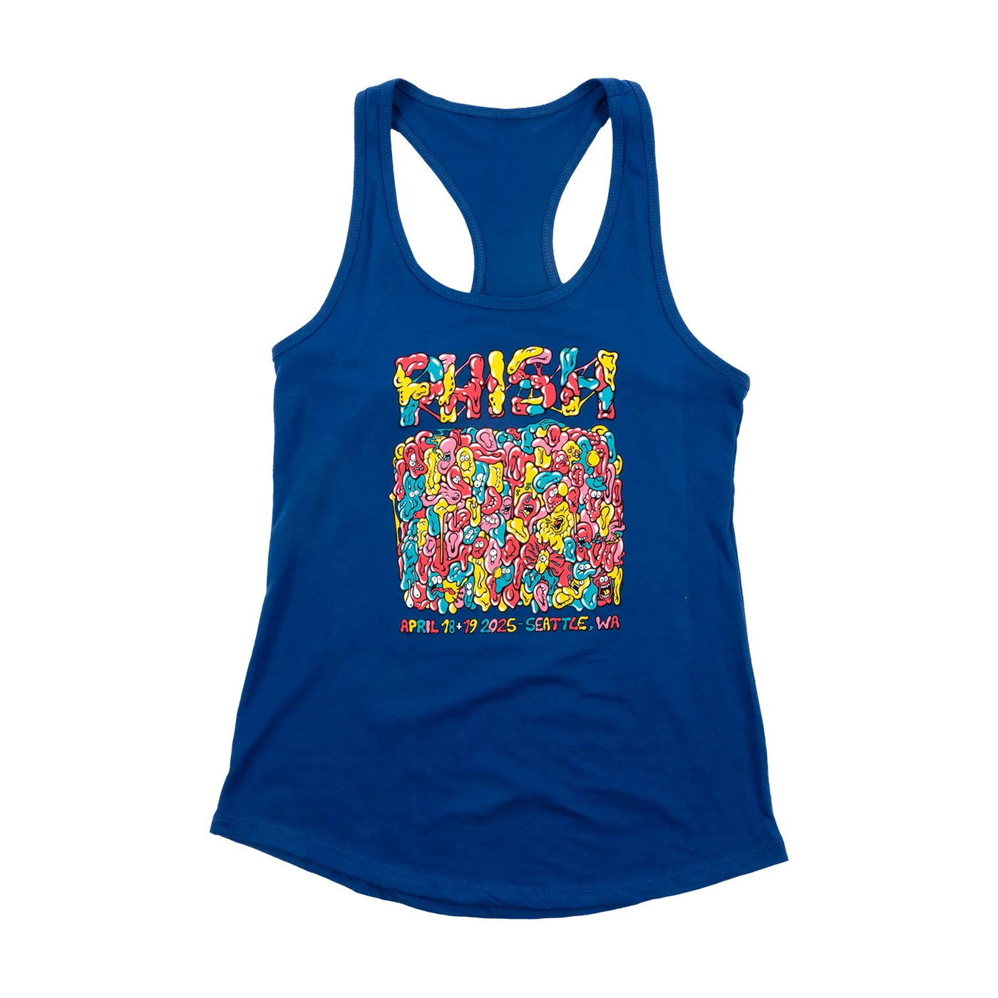 Phish Womens Seattle Gum Wall Spring Tour 2025 Tank