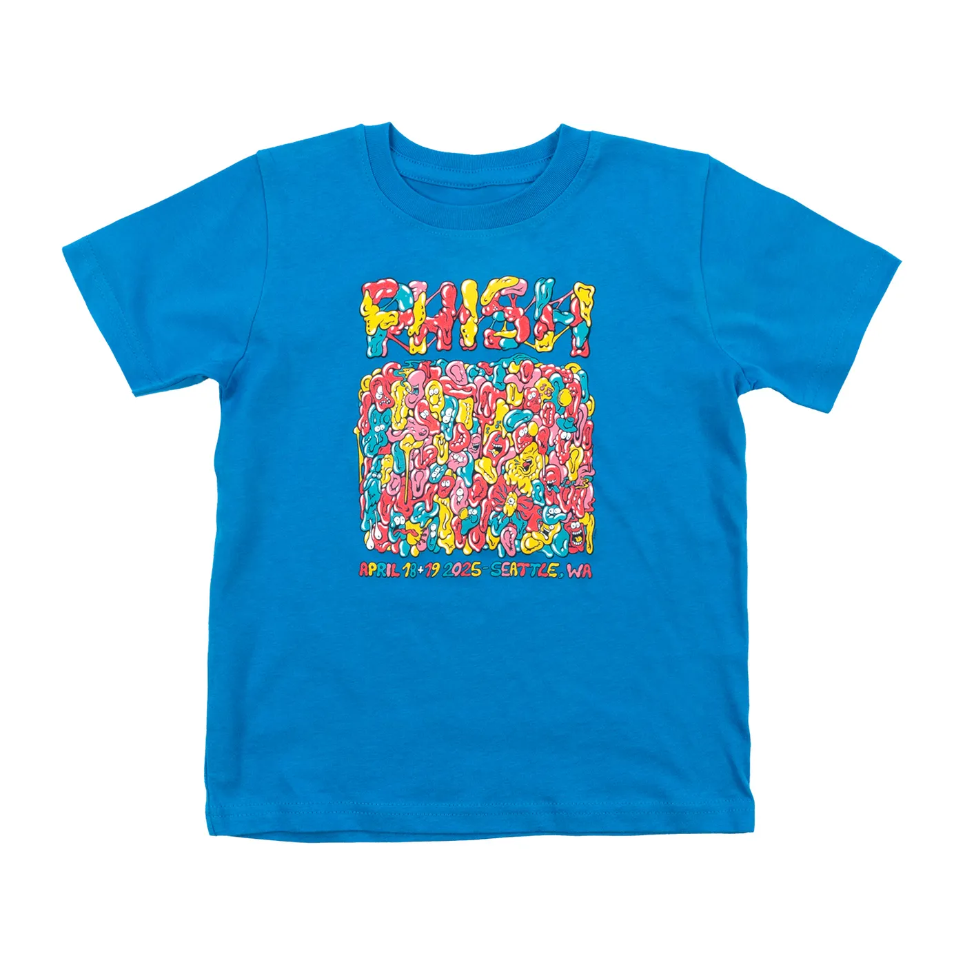 Phish Kids Seattle Gum Wall Spring Tour 2025 Tee