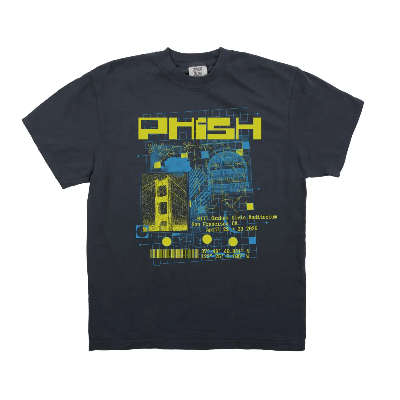 Phish San Francisco Spring Tour Tee
