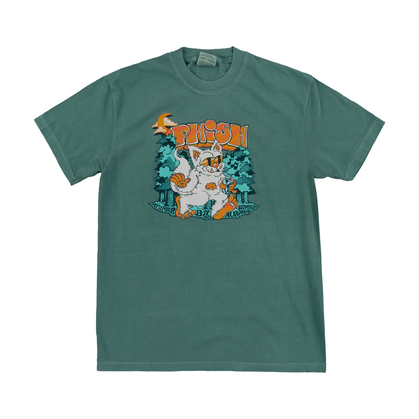Phish September 2025 Birmingham Event Tee