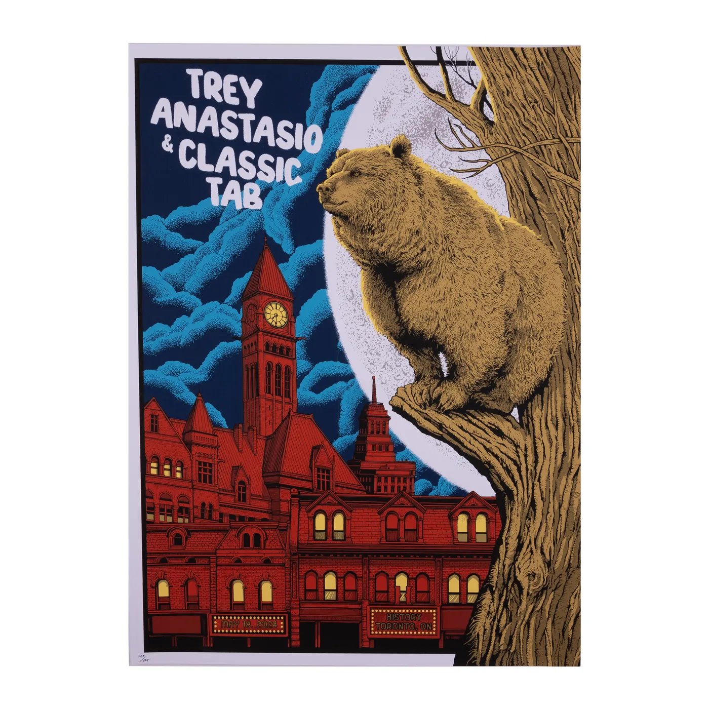 Phish EVENT POSTER - CTAB - TORONTO 2024