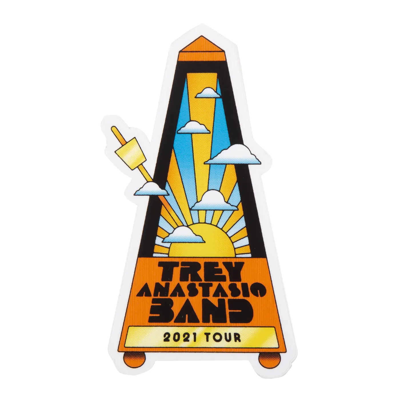 Phish Trey Anastasio Band Metronome 2021 Tour Sticker