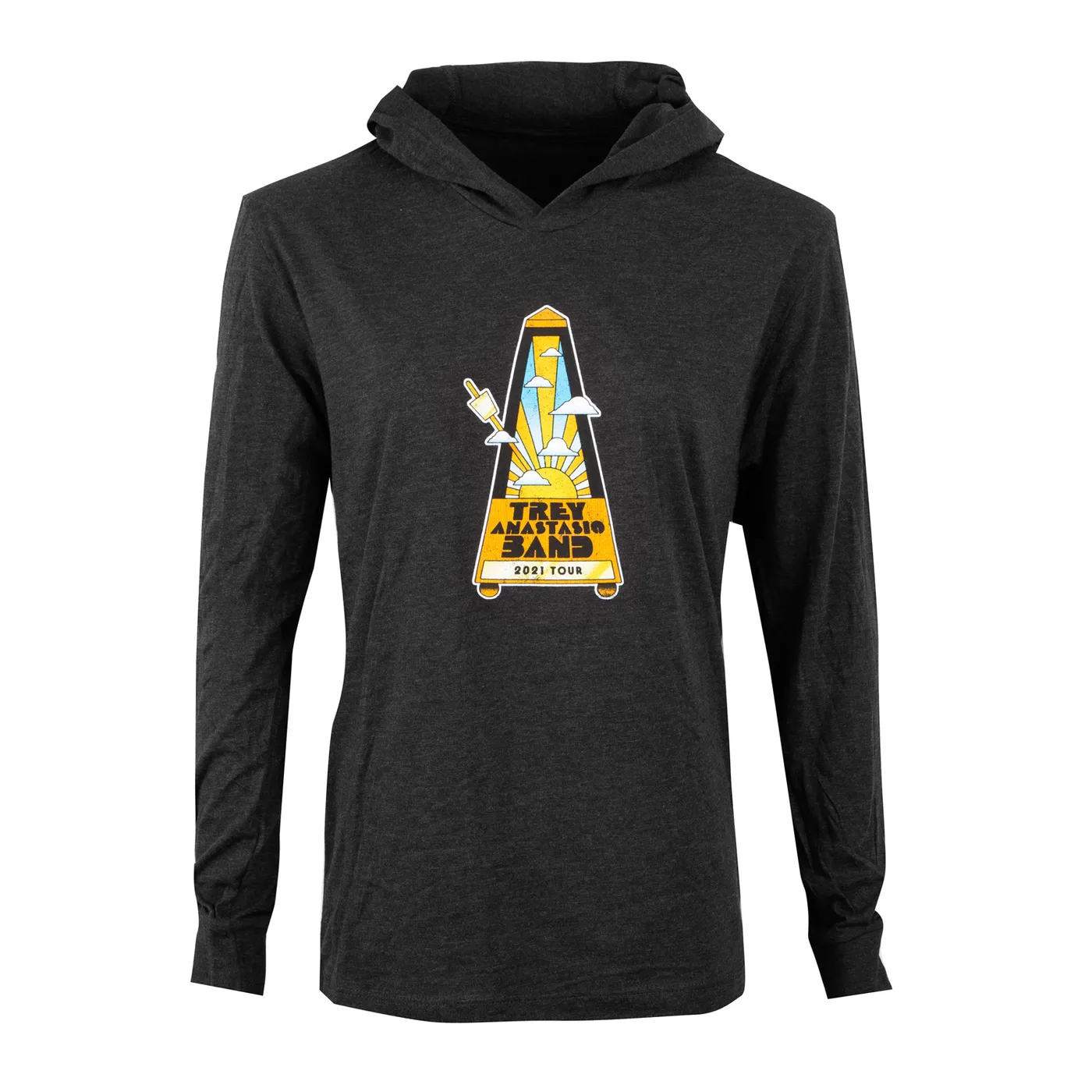 Phish Trey Anastasio Band Metronome 2021 Tour Hooded Long Sleeve