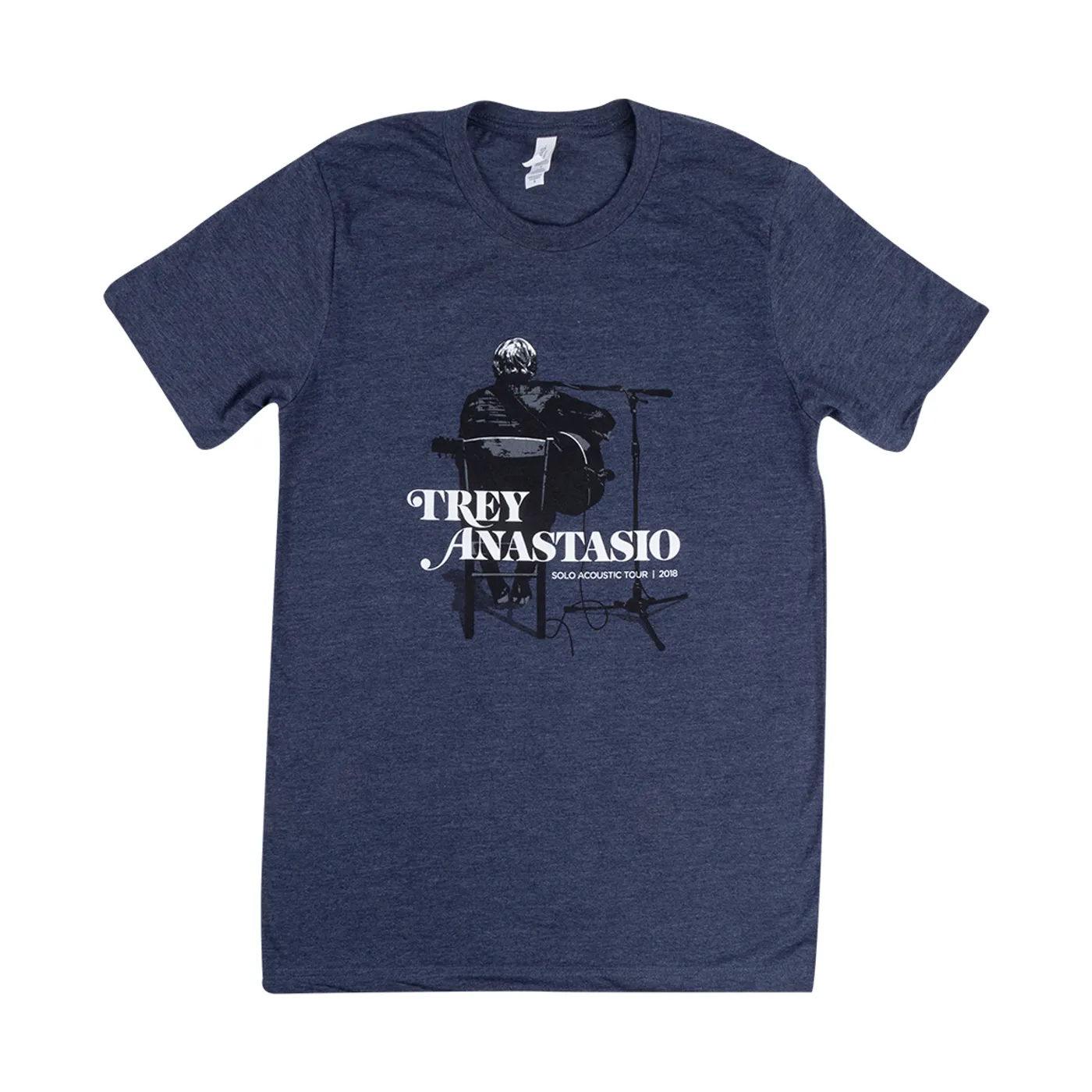 Phish Trey Anastasio Solo Acoustic Tour 2018 Silhouette T