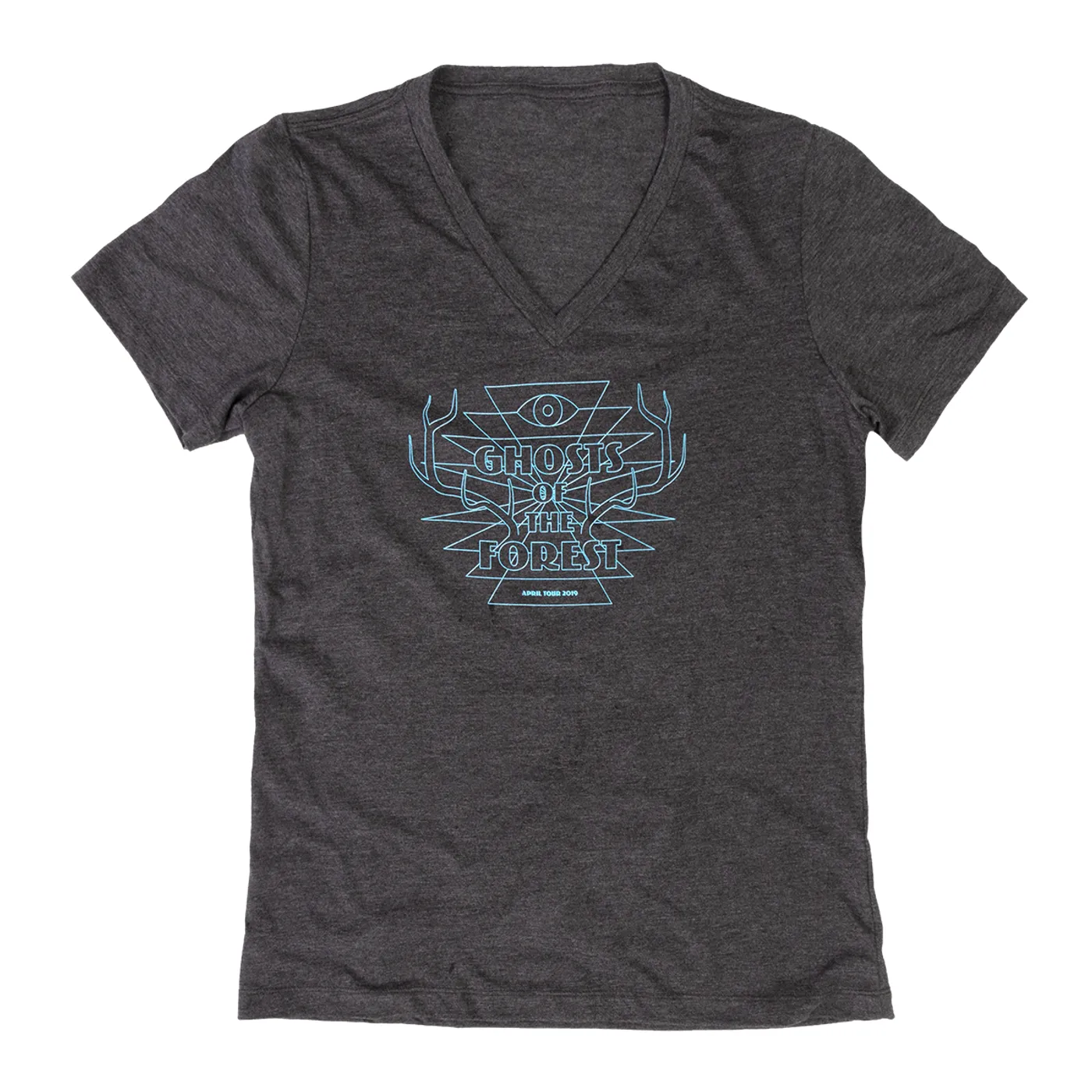 Phish Ghosts of the Forest Women's Horns Tour V-Neck