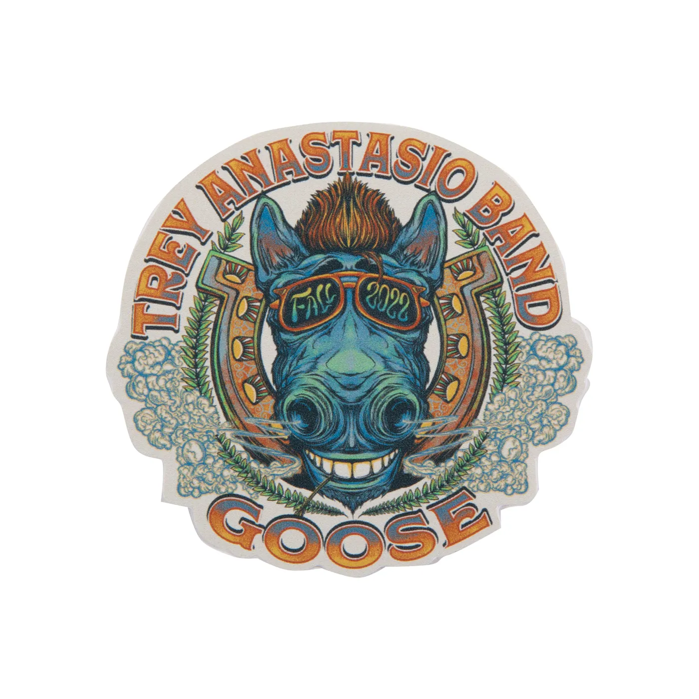 Trey Anastasio STICKER - TAB & Goose Fall Tour 2022 - Luck Draggin'