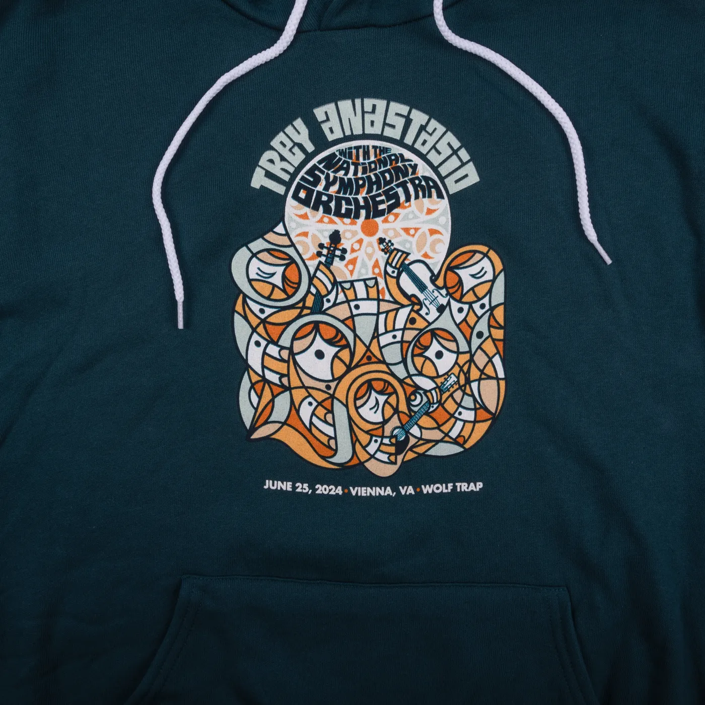 Trey Anastasio WOLF TRAP 2024 EVENT HOODIE - SYMPHONIC FIGURES