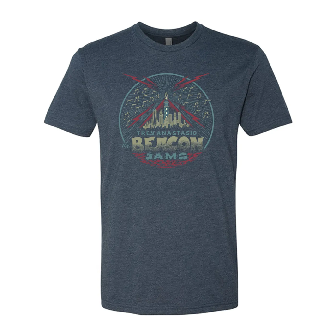 Trey Anastasio The Beacon Jams Standard T on Midnight Navy