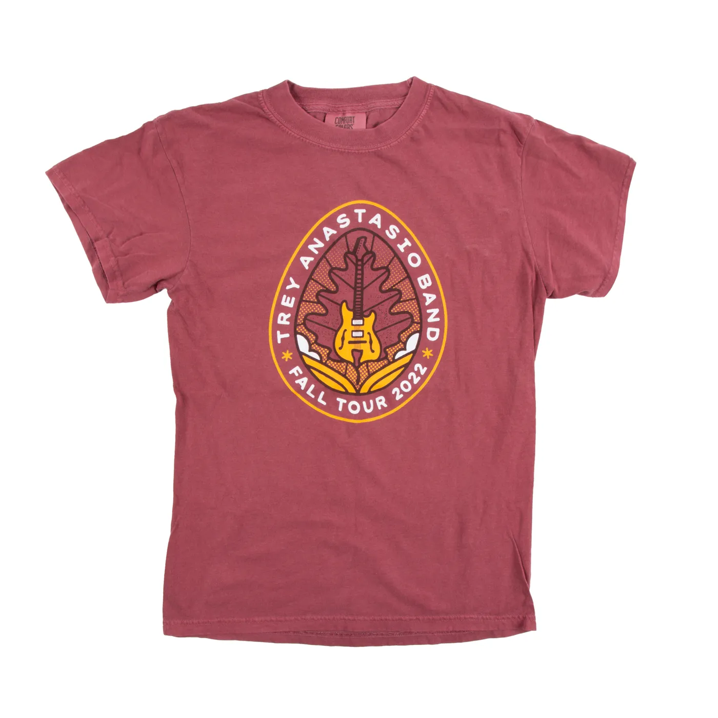 Trey Anastasio TAB Fall Tour 2022 Tee - Guitar Leaf