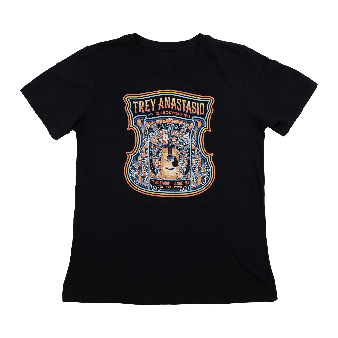 Trey Anastasio WOMEN'S TANGLEWOOD 2024 EVENT TEE - STAINED GLASS