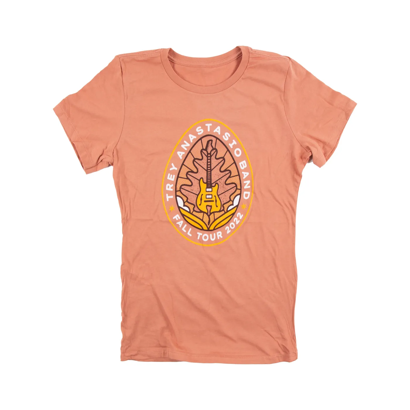 Trey Anastasio Women's TAB Fall Tour 2022 Tee - Guitar Leaf