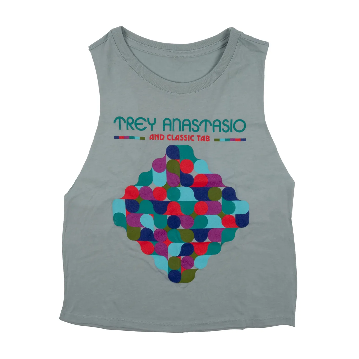 Trey Anastasio WOMEN'S CTAB CROP TANK - FLOWING CIRCLES 2.0