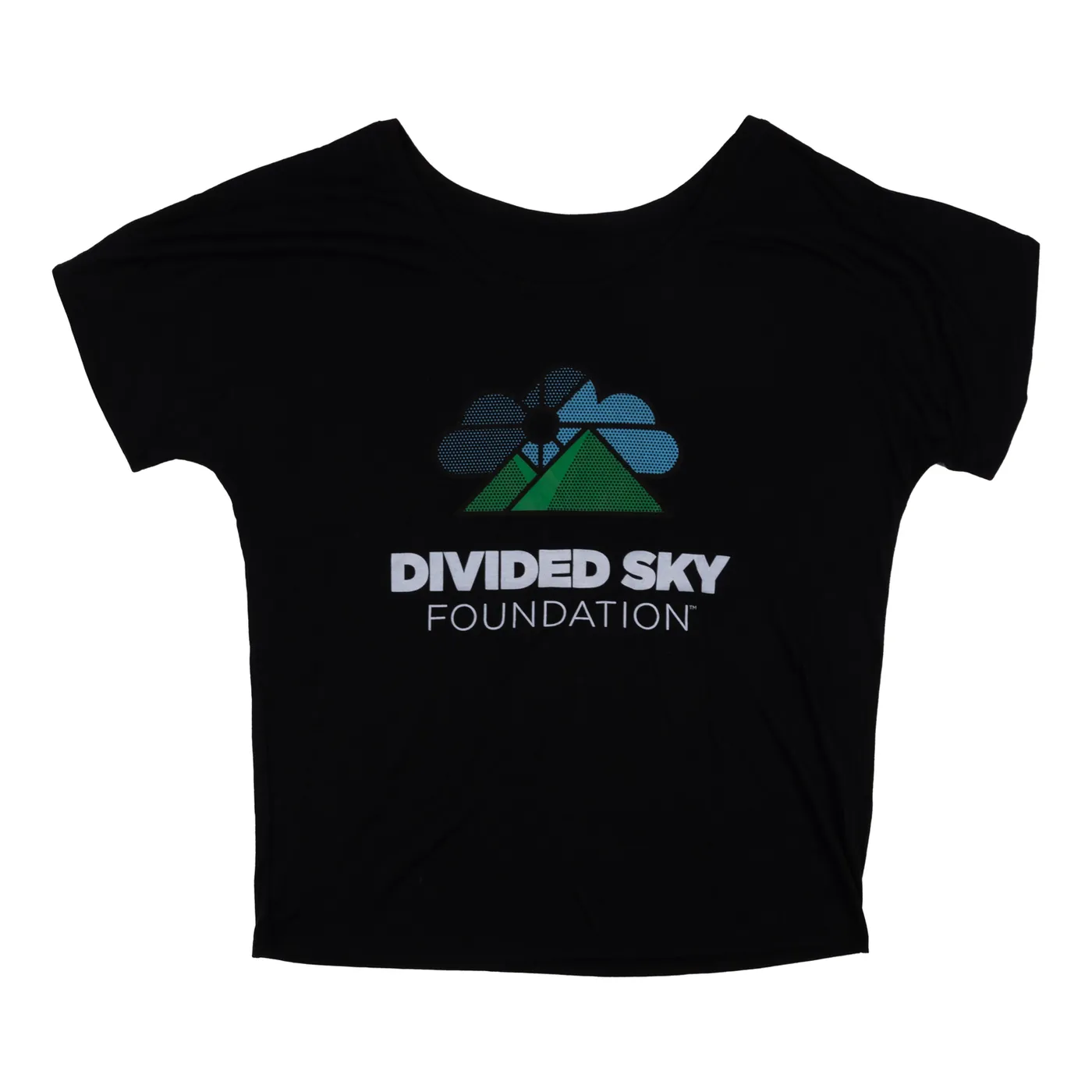 Trey Anastasio WOMEN'S DIVIDED SKY FOUNDATION SLOUCHY TEE - BLACK