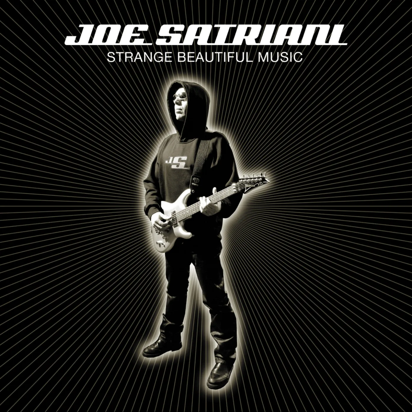 Joe Satriani Autographed Strange Beautiful Music Commemorative Poster