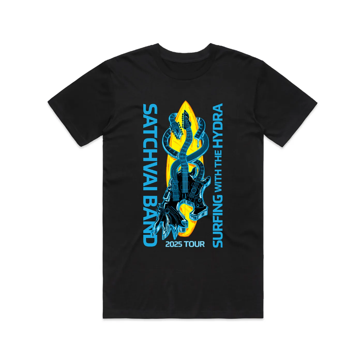 Joe Satriani Hydra Tour Black Tee