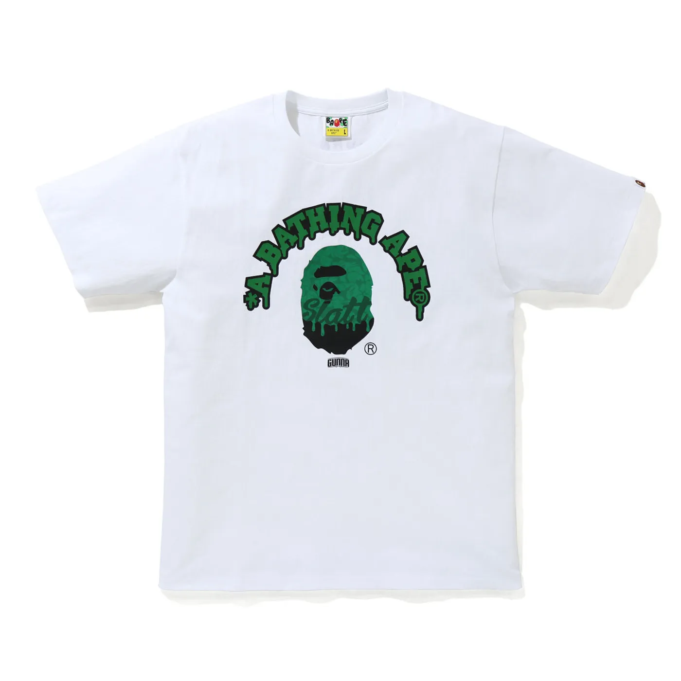 A BATHING APE BAPE x GUNNA White T-Shirt