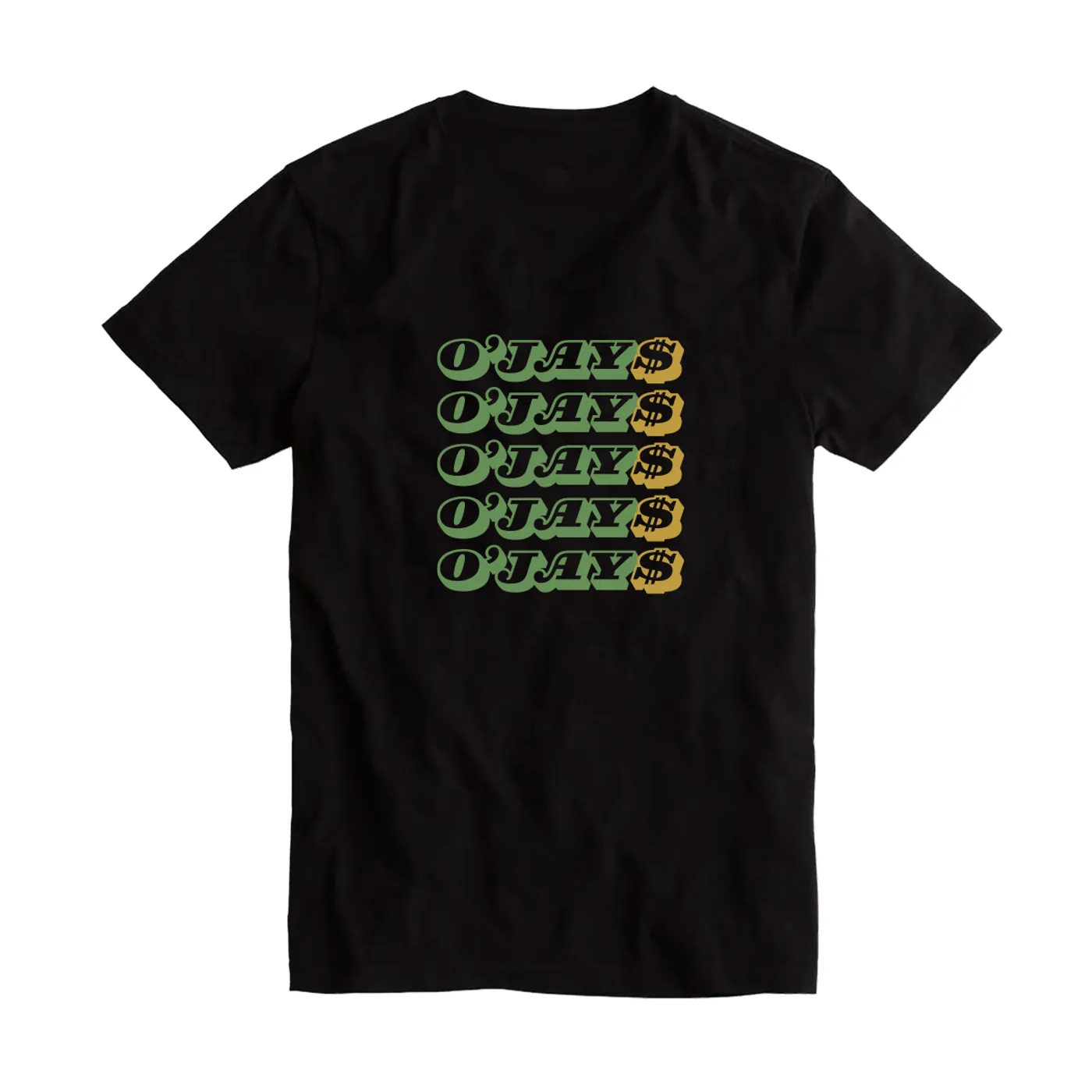 The O'Jays Black Repeat Tee
