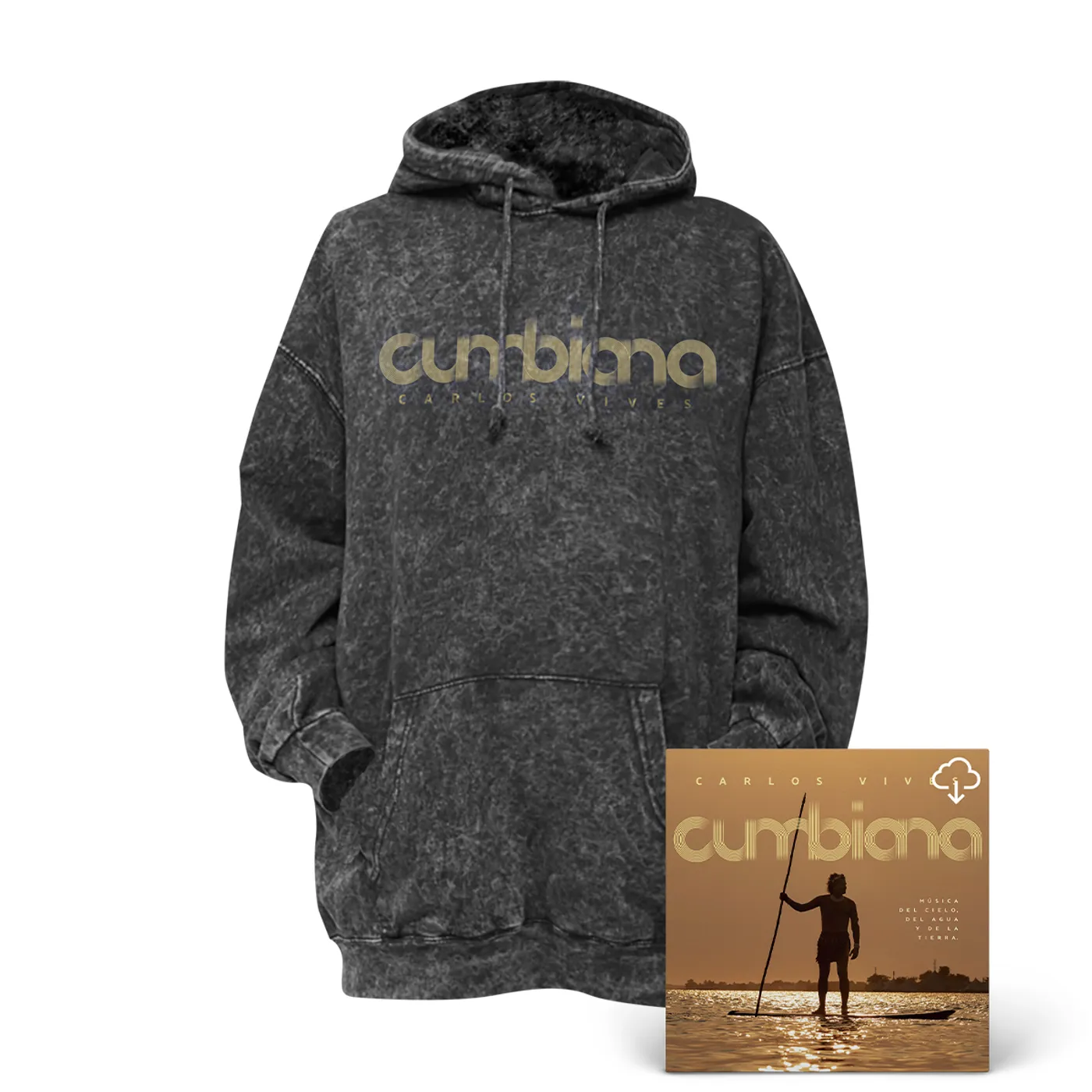 Carlos Vives Cumbiana Hoodie + Digital Album Download