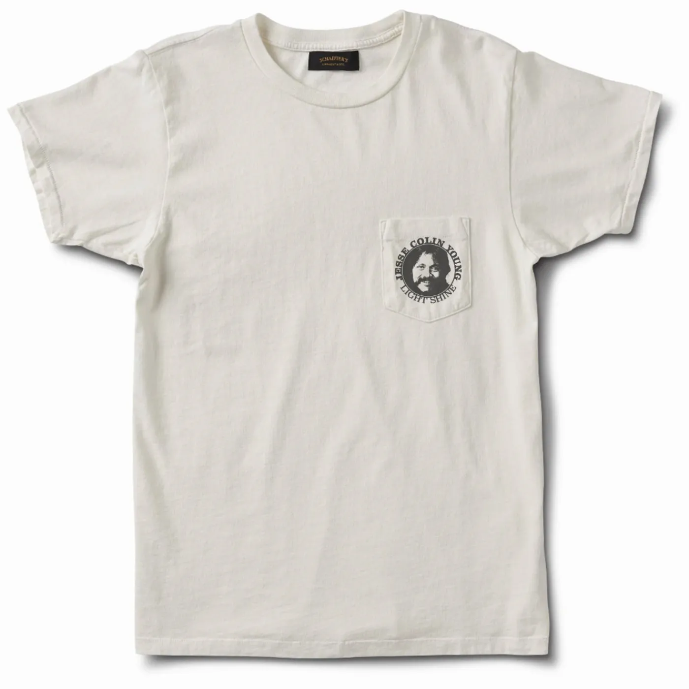 Jesse Colin Young Light Shine 70s Radio Promo Vintage Pocket Tee (Recreation)