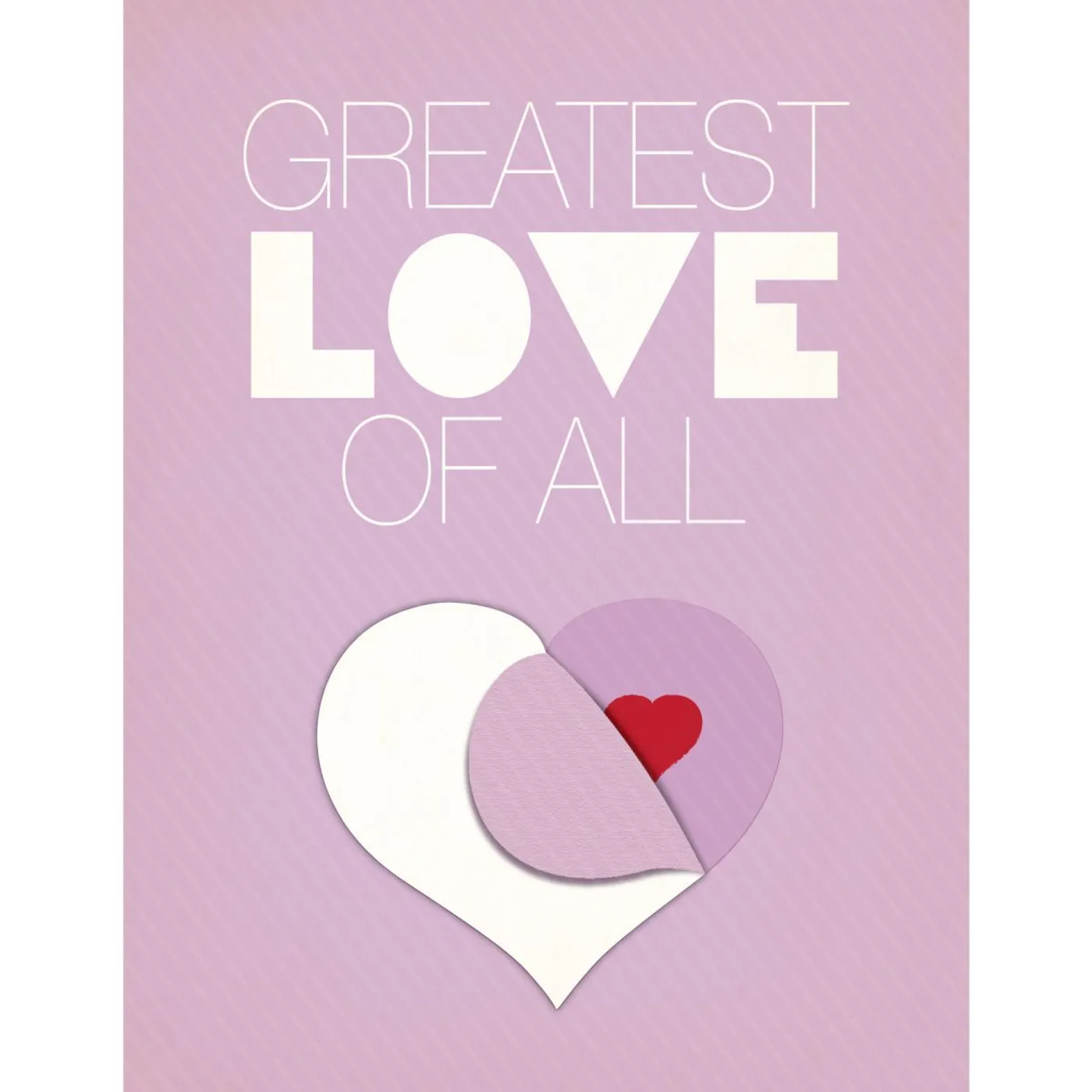 Whitney Houston Greatest Love of All Card