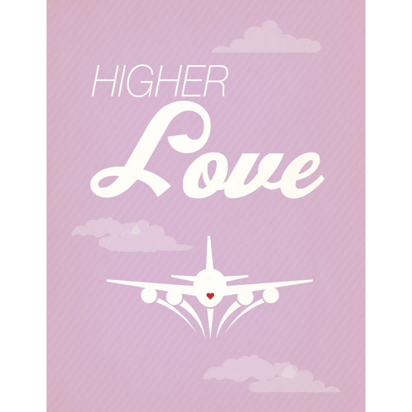 Whitney Houston Higher Love Card