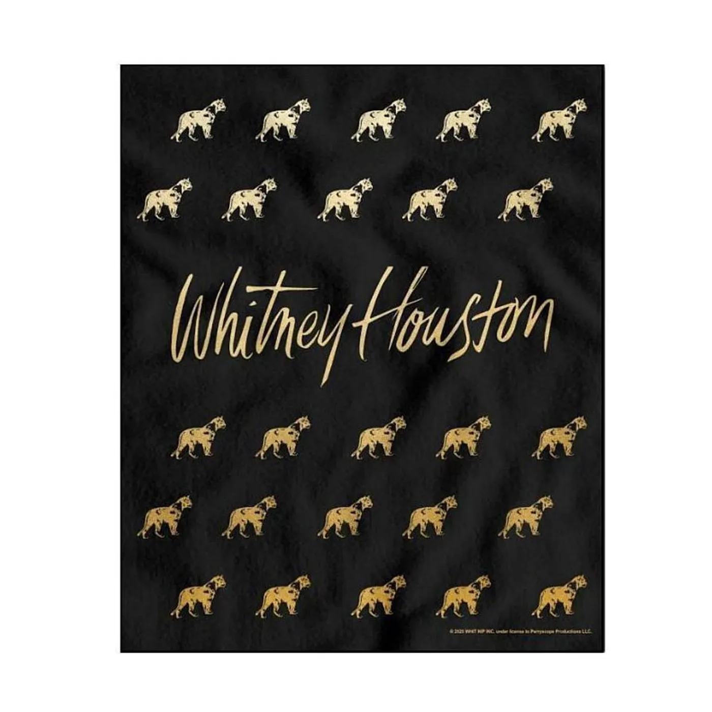 Whitney Houston Lioness Fleece Blanket