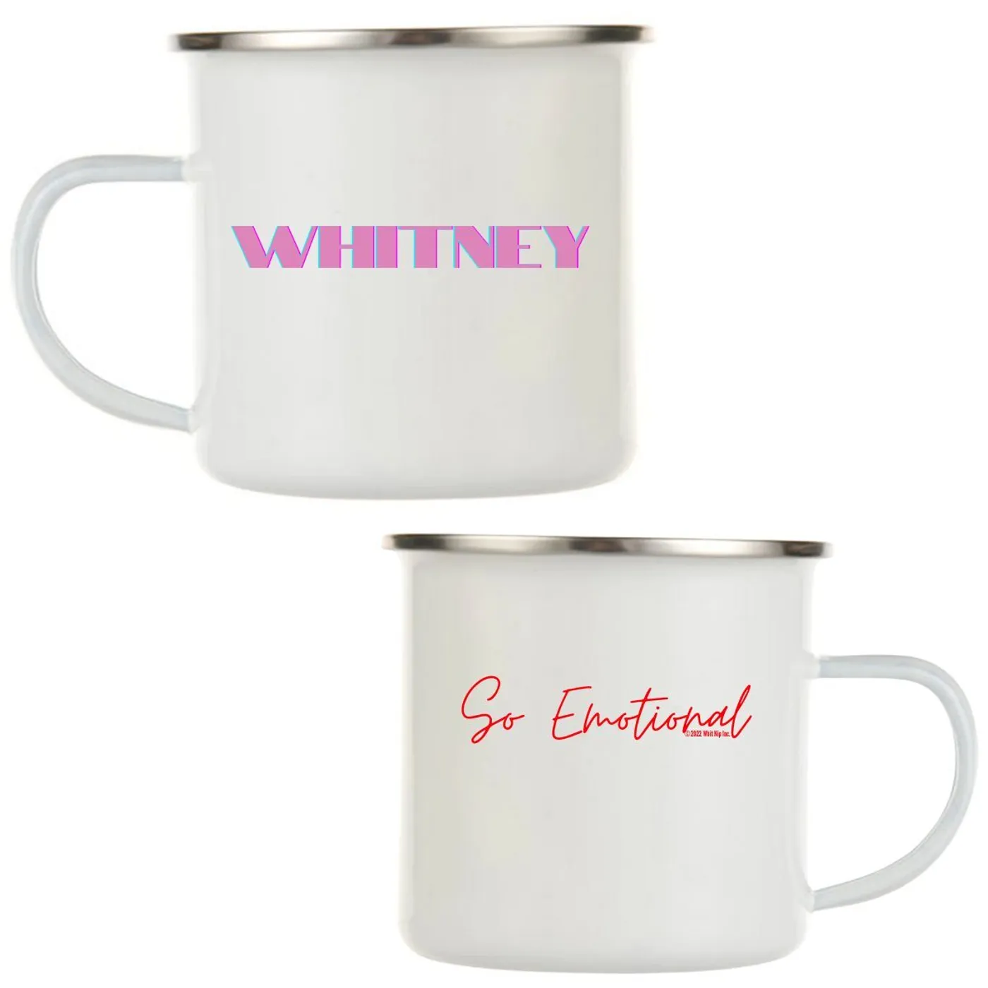 Whitney Houston So Emotional Camping Mug