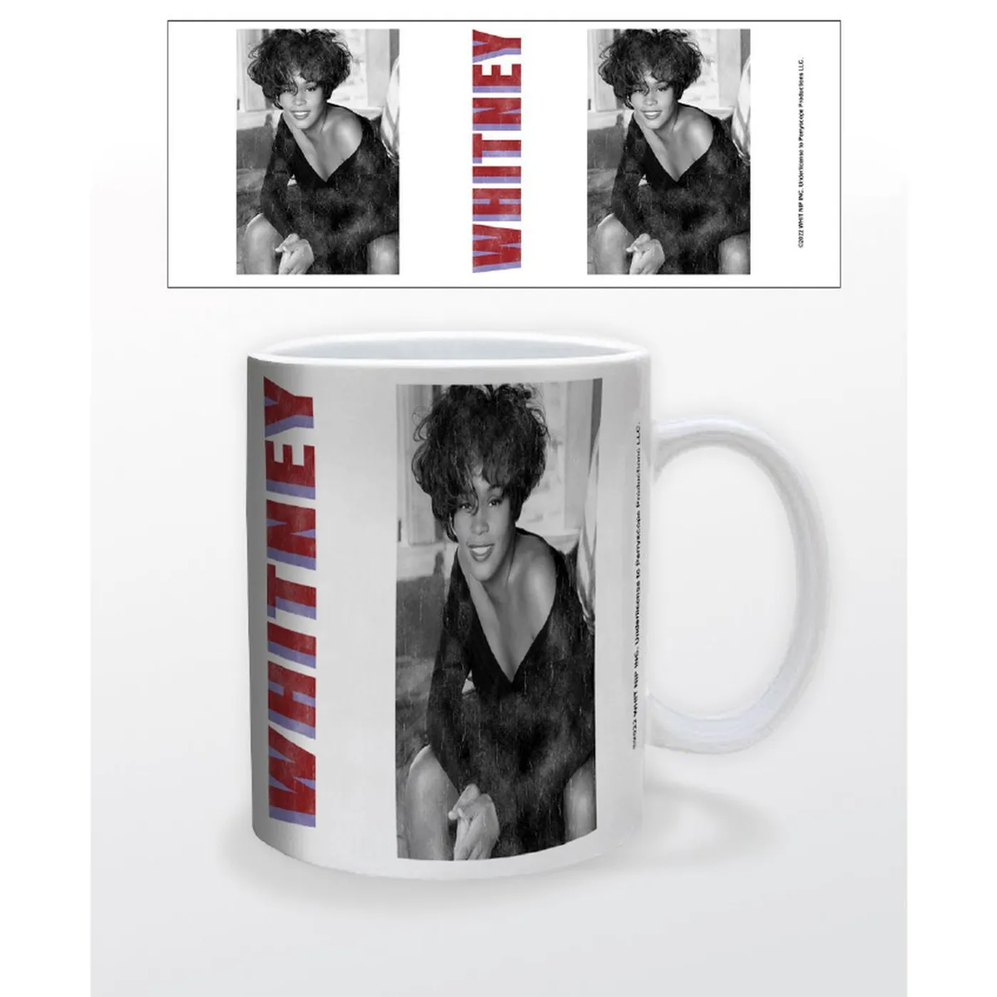 Whitney Houston - Whitney-B&W Photo Mug
