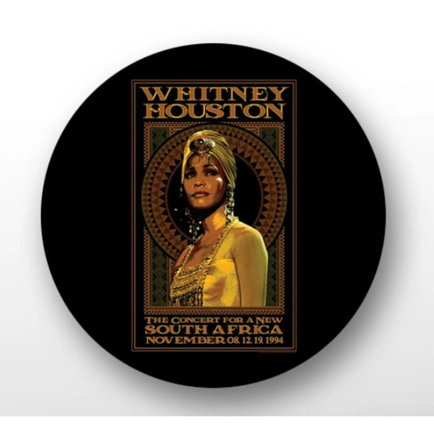 Whitney Houston Whitney South Africa 1.25" Button