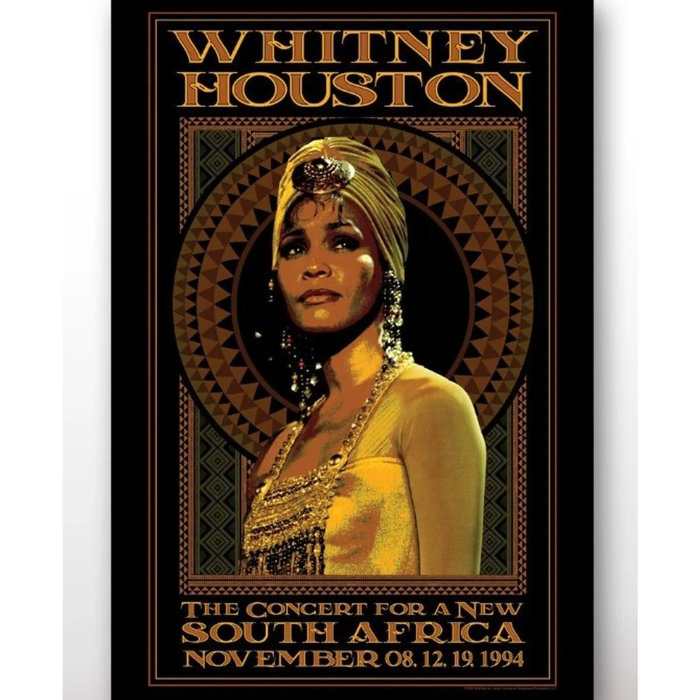 Whitney Houston Whitney South Africa 2x3" Magnet