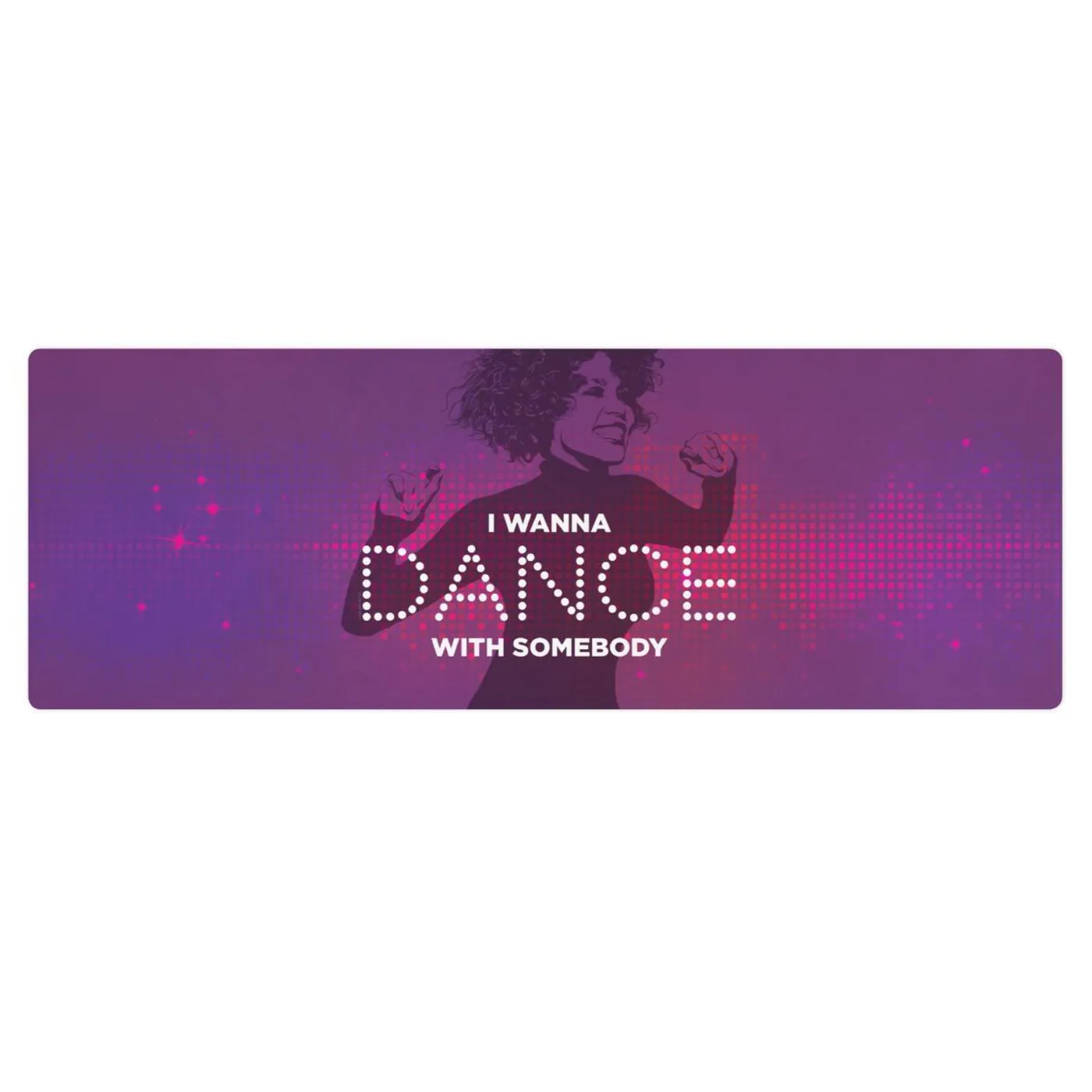 Whitney Houston I Wanna Dance With Somebody Yoga Mat