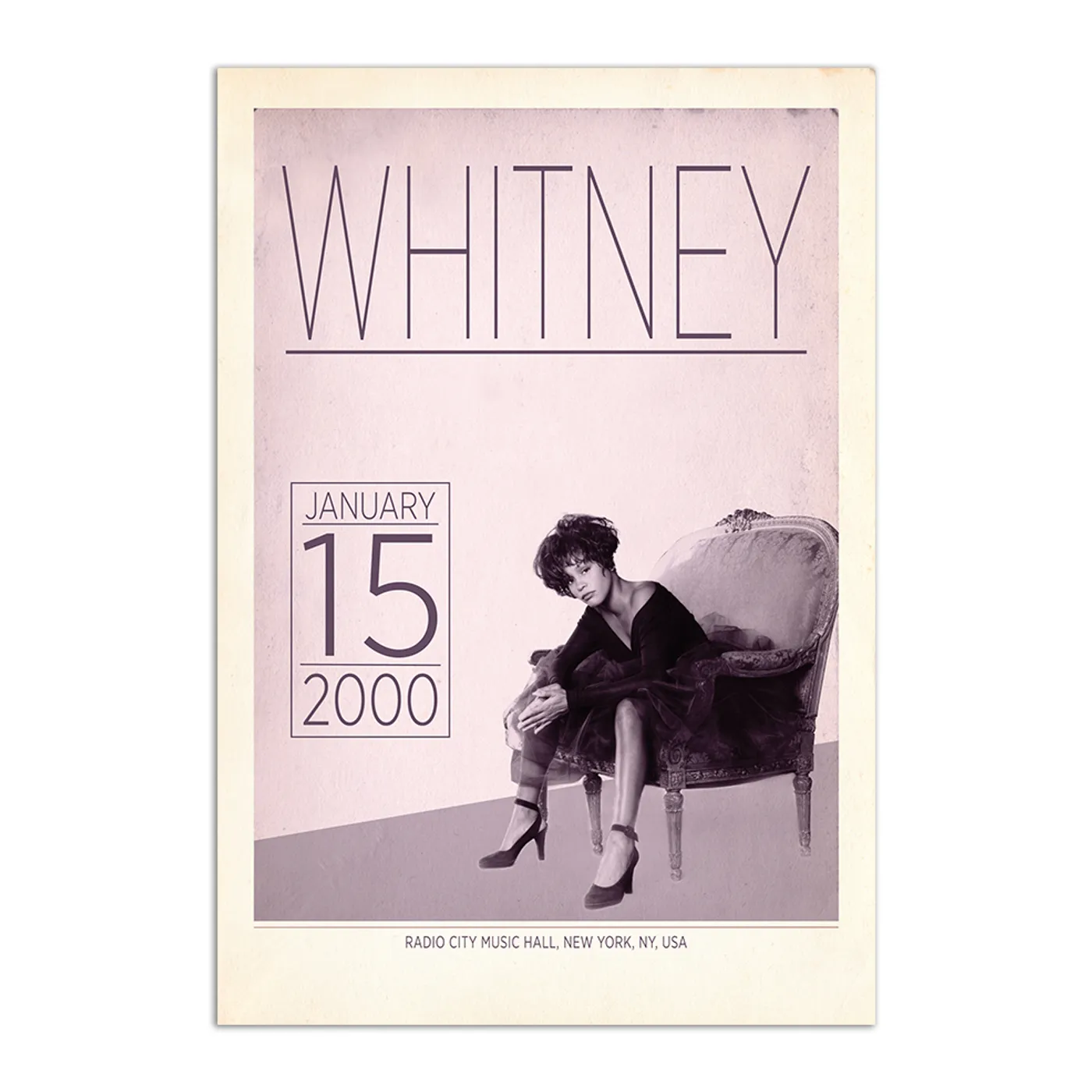 Whitney Houston Whitney Live at Radio City, 2000 Print