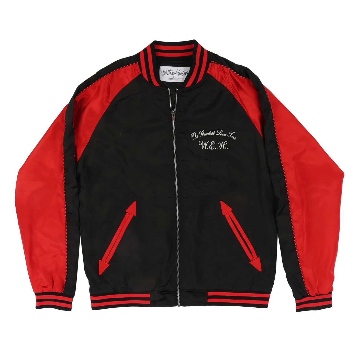 Whitney Houston The Greatest Love Satin Tour Jacket