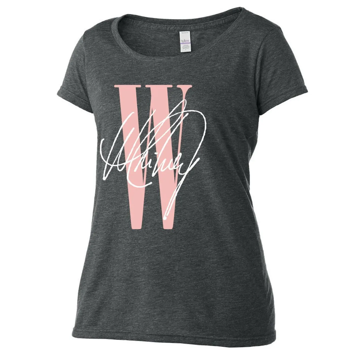 Whitney Houston W Scoop Neck