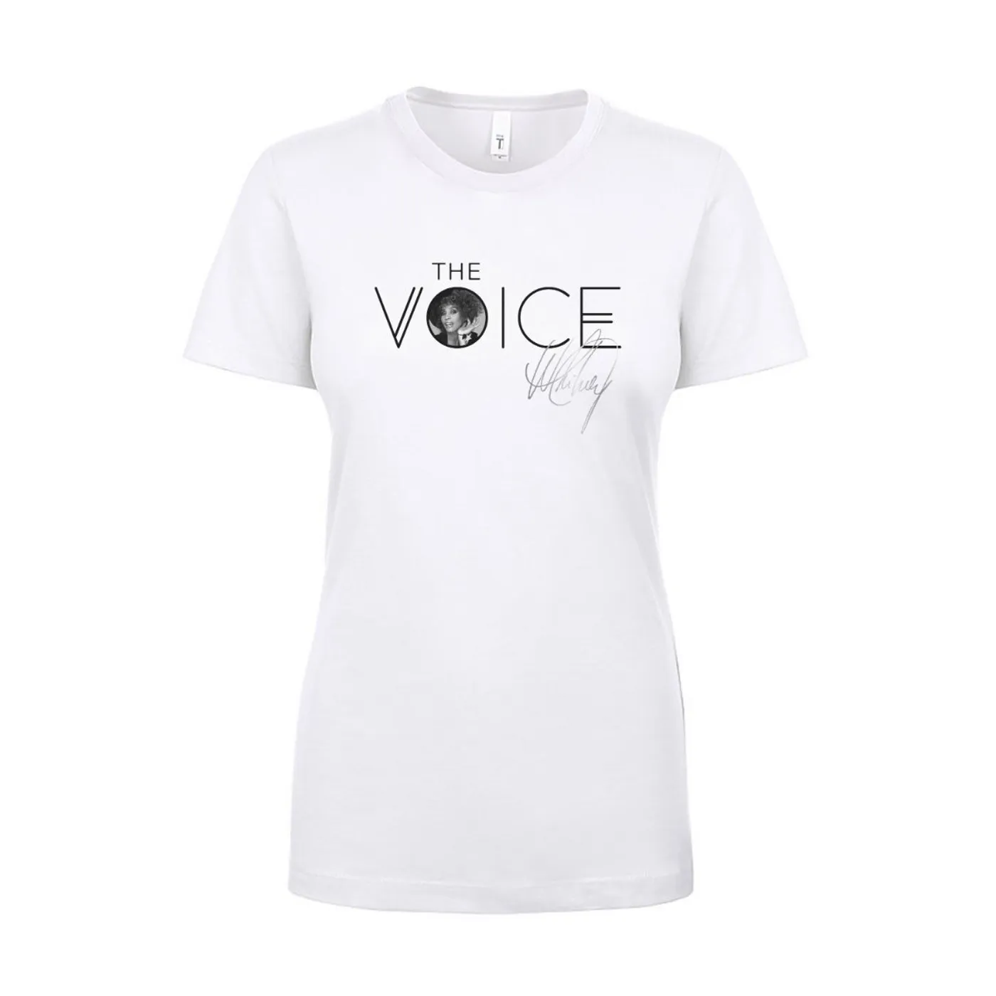 Whitney Houston Women's The Voice Signature T-Shirt