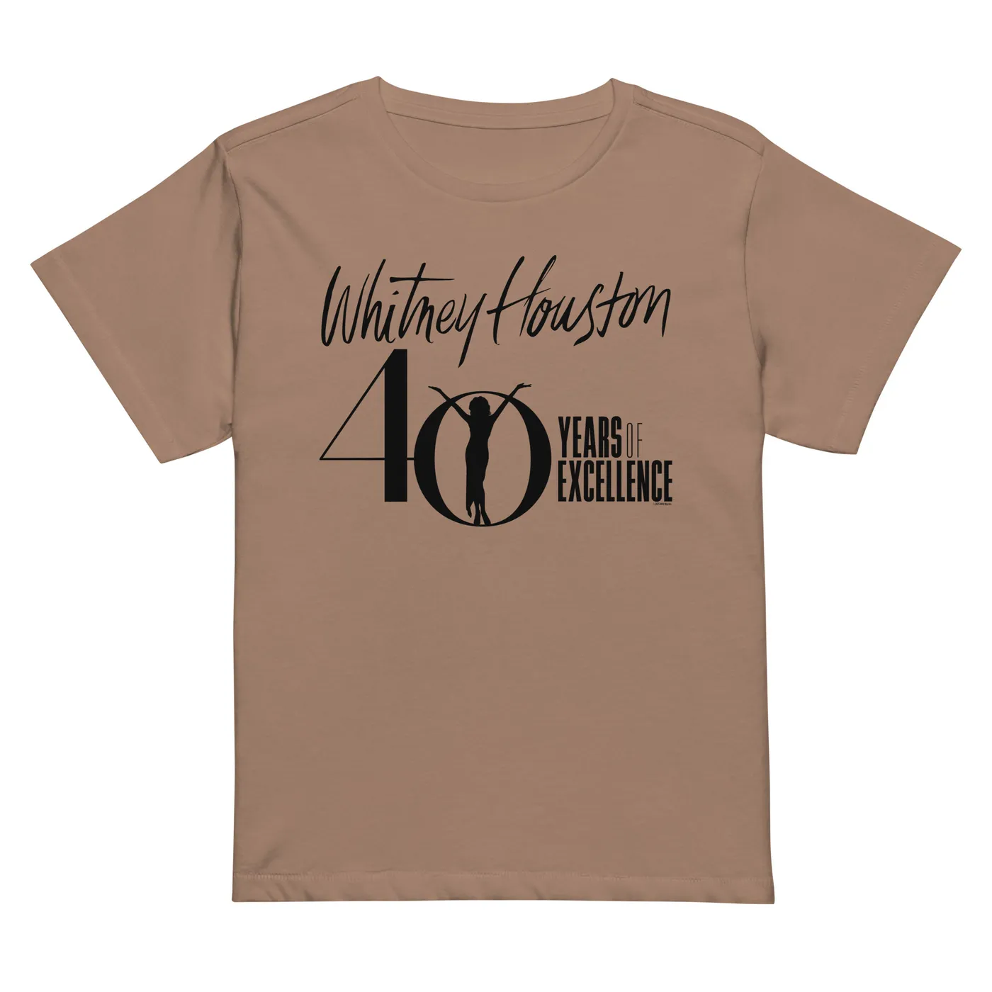 Whitney Houston 40 Years of Excellence Women's T-Shirt
