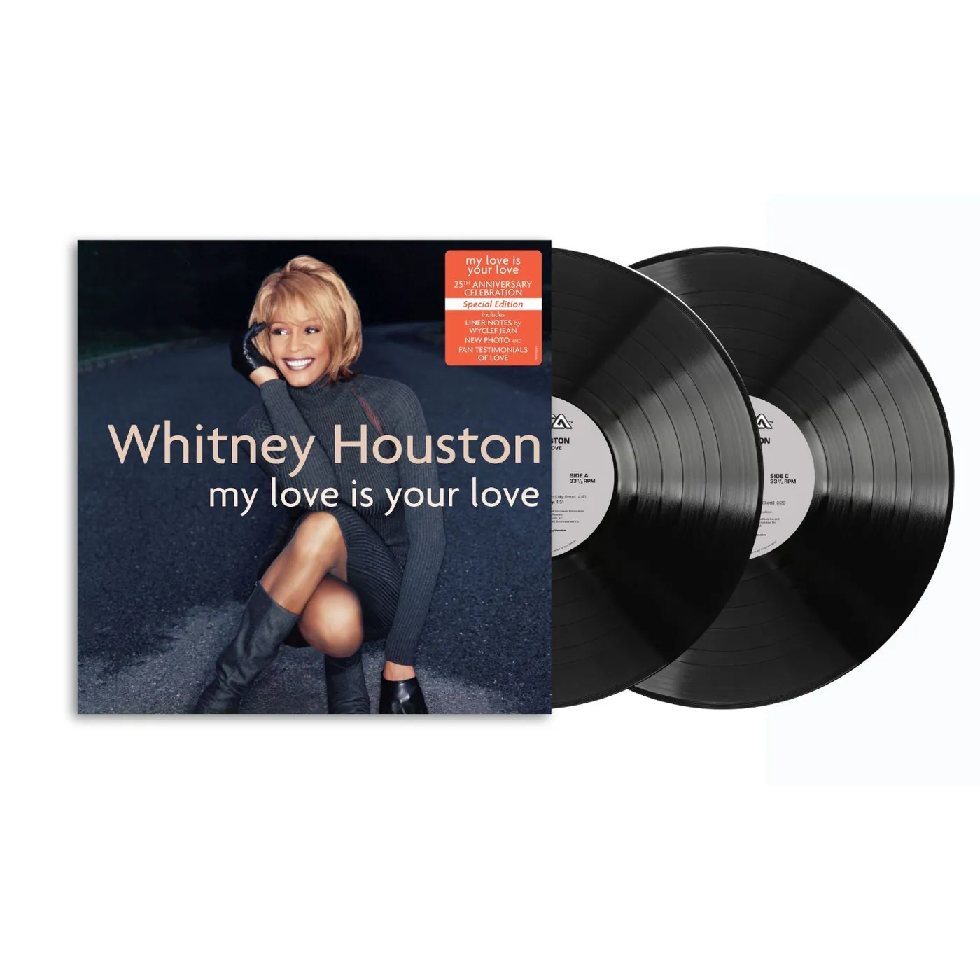 Whitney Houston My Love Is Your Love 2 LP (Vinyl)