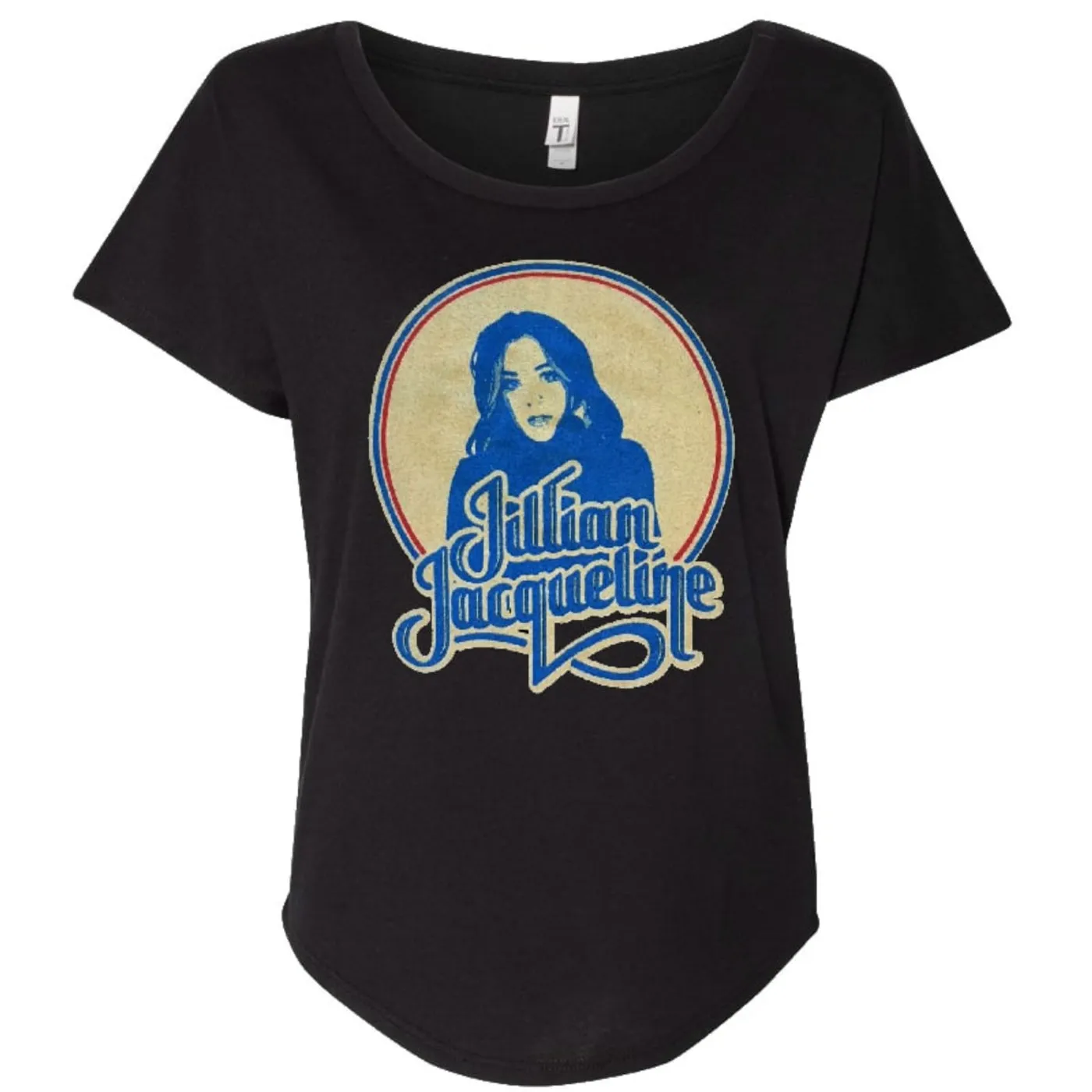 Jillian Jacqueline Ladies Dolman Tee